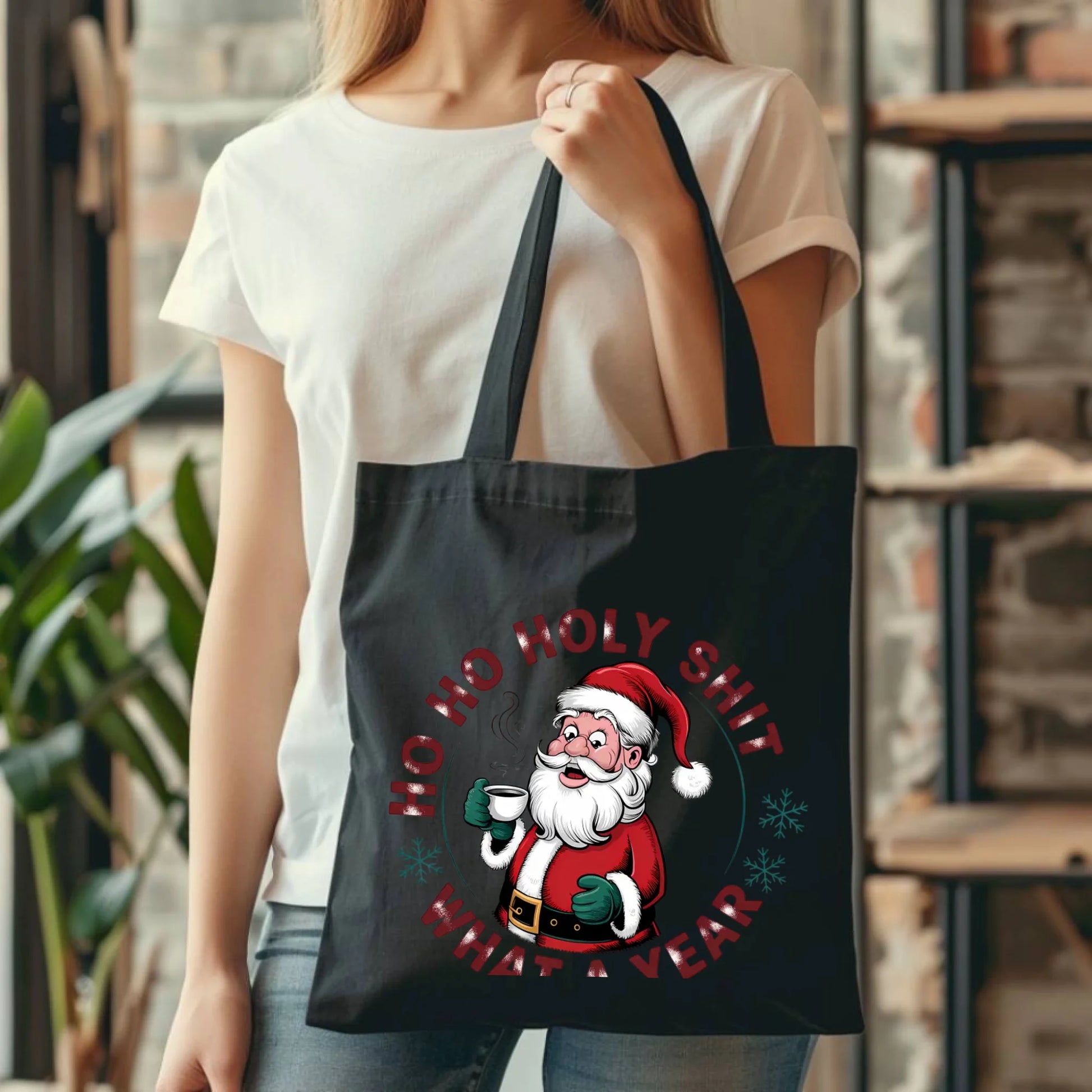 Ho ho holy shit | Świąteczna torba BN74 - StoryCups.pl