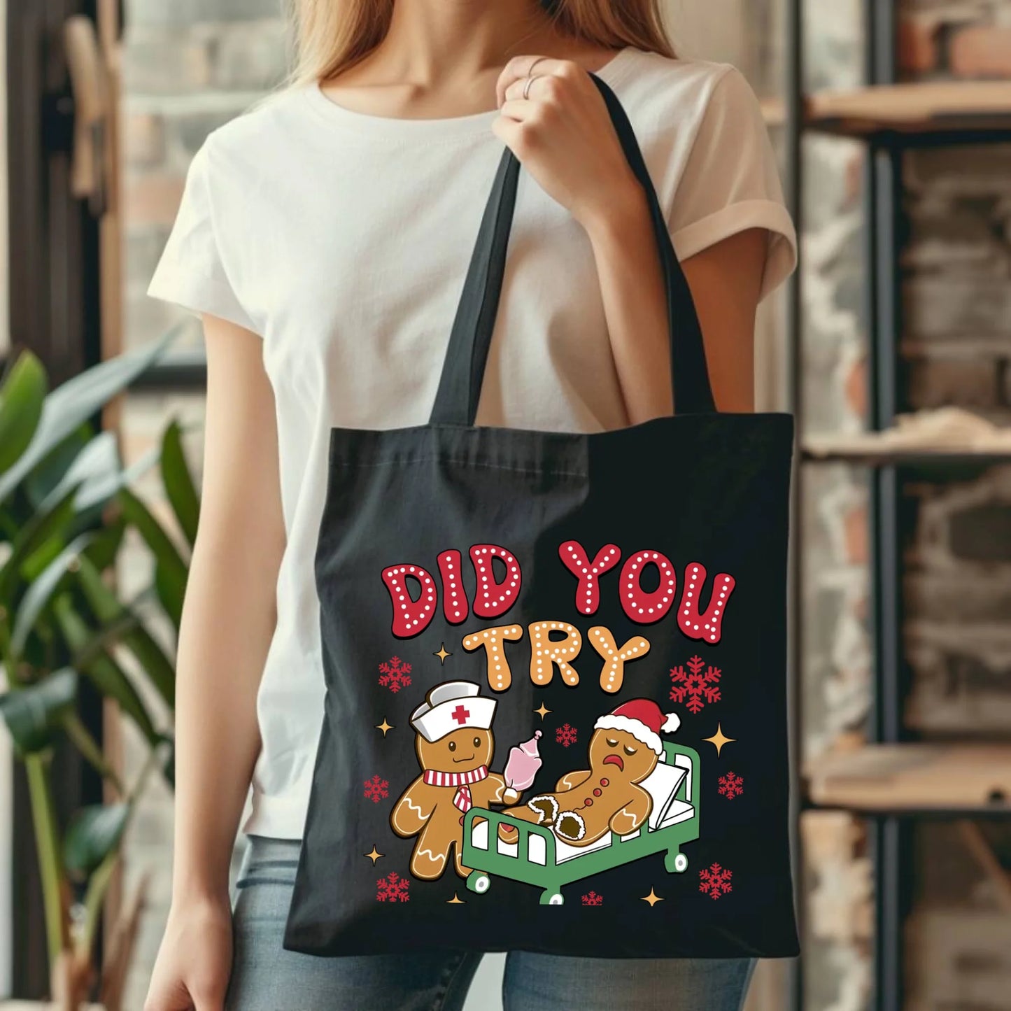 Did you try icing it? | Świąteczna torba BN78 - StoryCups.pl