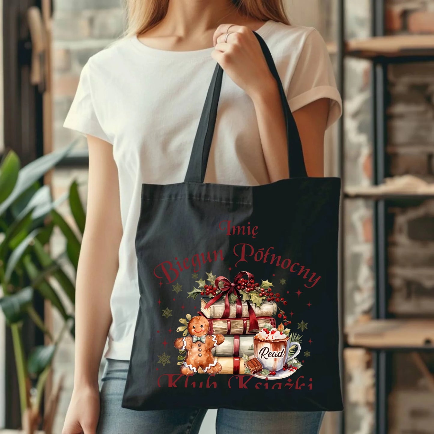 Klub Książki z Bieguna Północnego | Świąteczna torba BN79 - StoryCups.pl