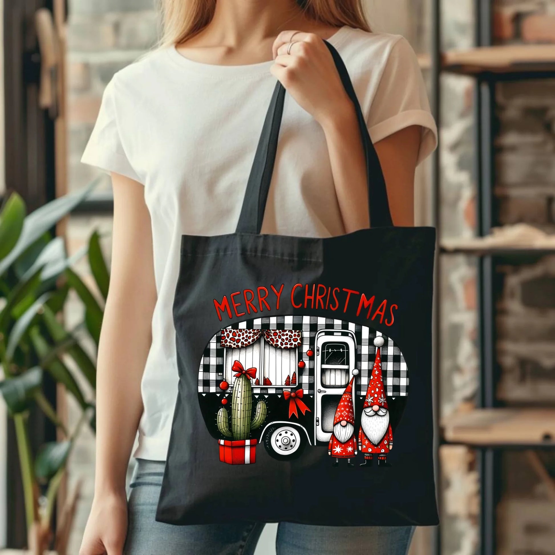 Merry Christmas | Świąteczna eco torba BN44 - StoryCups.pl