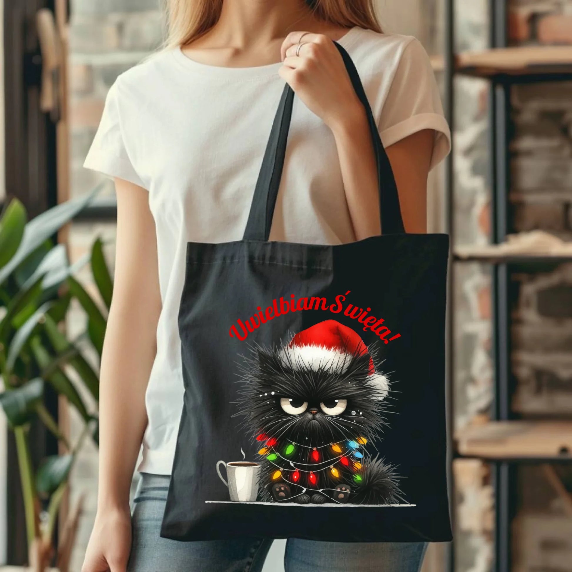 Wszystko mi jedno | Świąteczna eco torba BN35 - StoryCups.pl