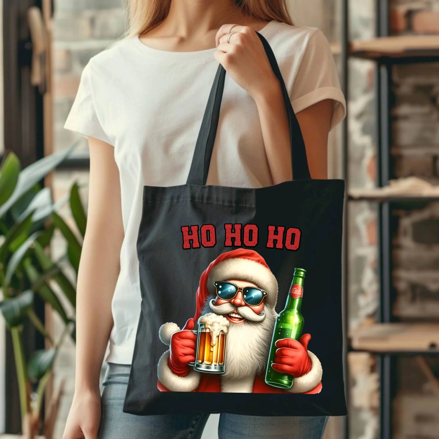 Ho ho ho na piwo | Świąteczna torba BN64 - StoryCups.pl