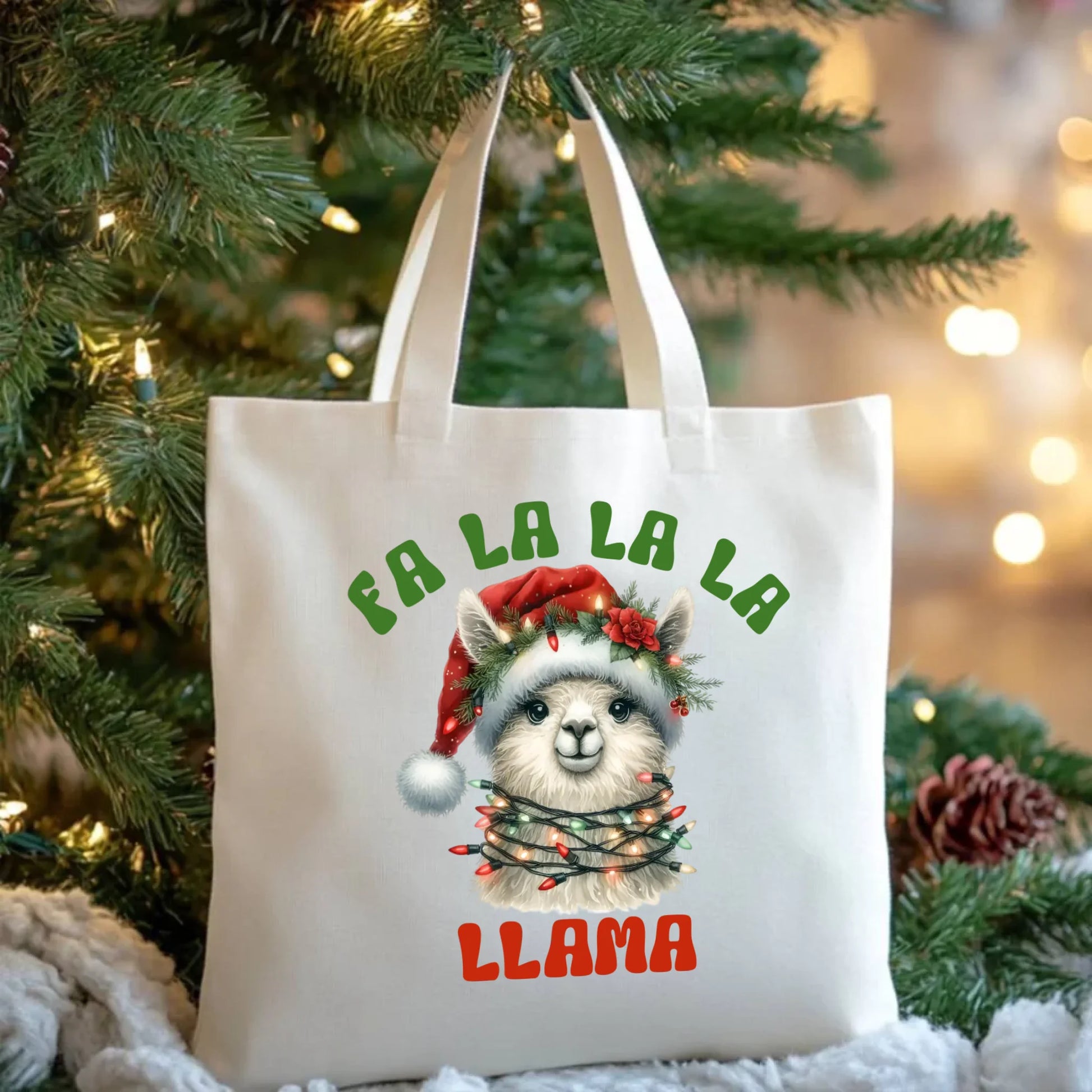 Fa la la la lama | Świąteczna torba BN71 - StoryCups.pl