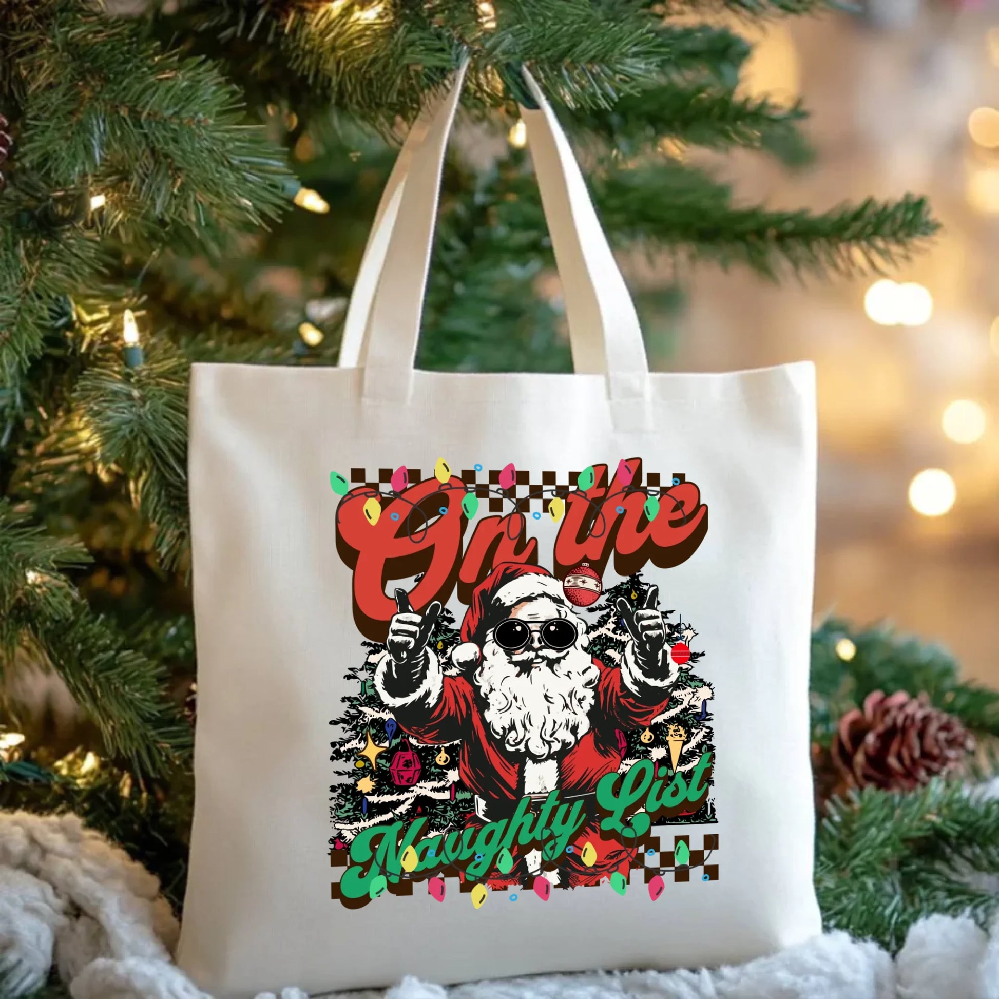 Na liście niegrzecznych | Świąteczna eco torba BN50 - StoryCups.pl