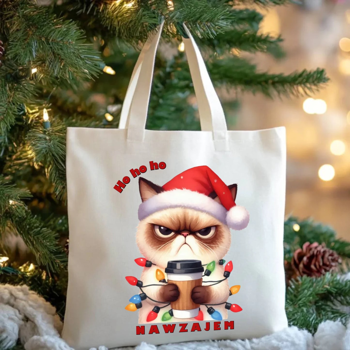 Nawzajem | Świąteczna eco torba BN33 - StoryCups.pl