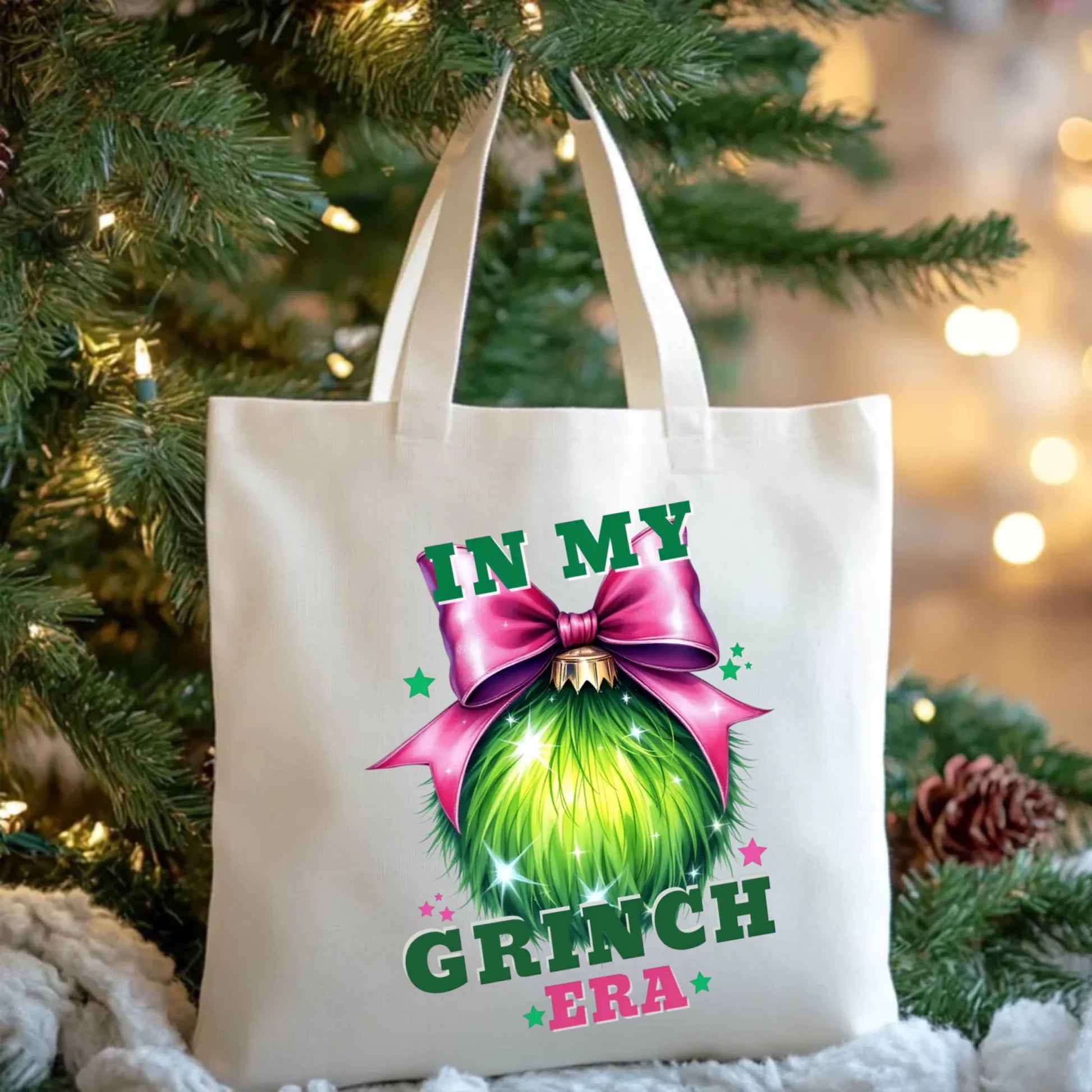 In my Grinch era | Świąteczna eco torba BN26 - StoryCups.pl