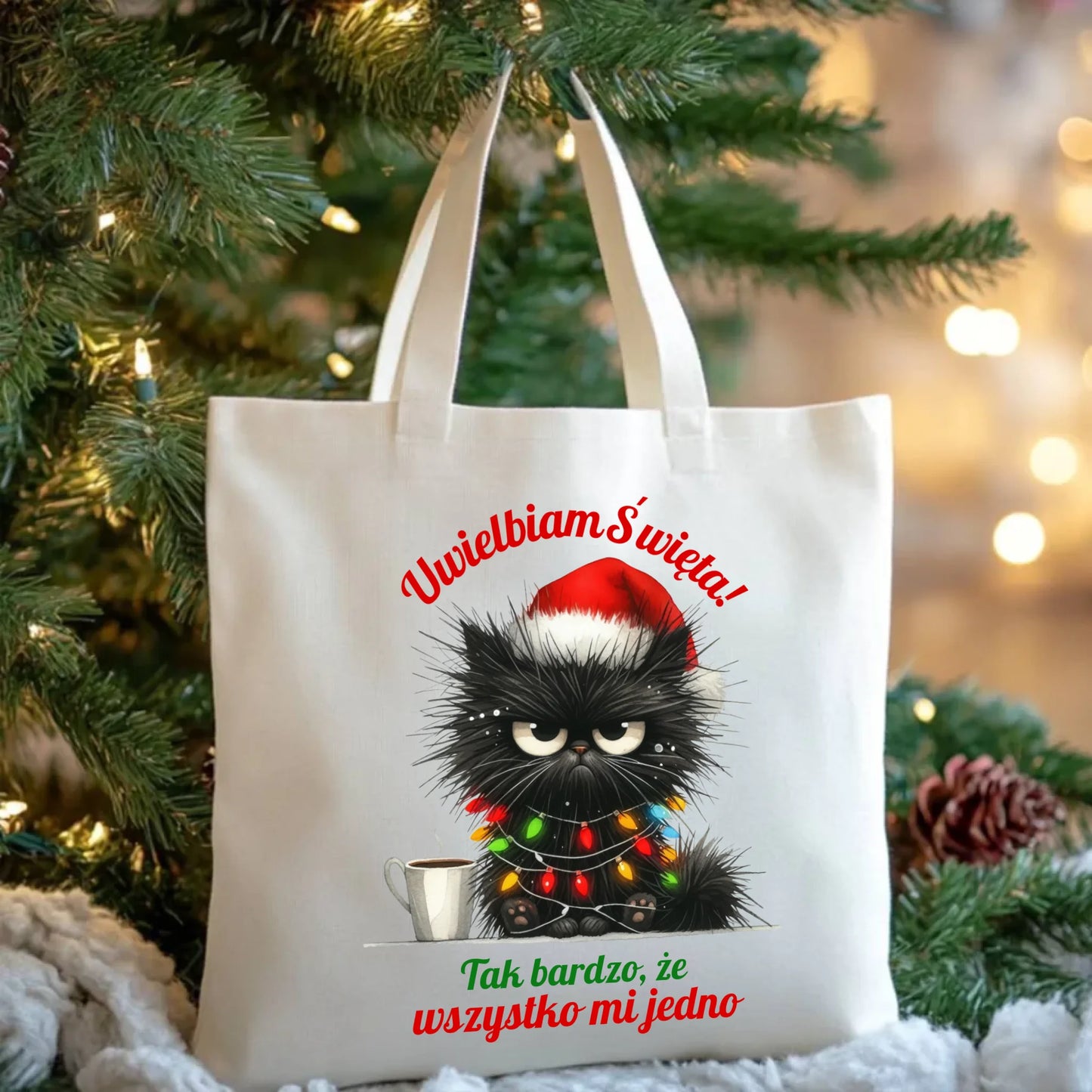 Wszystko mi jedno | Świąteczna eco torba BN35 - StoryCups.pl