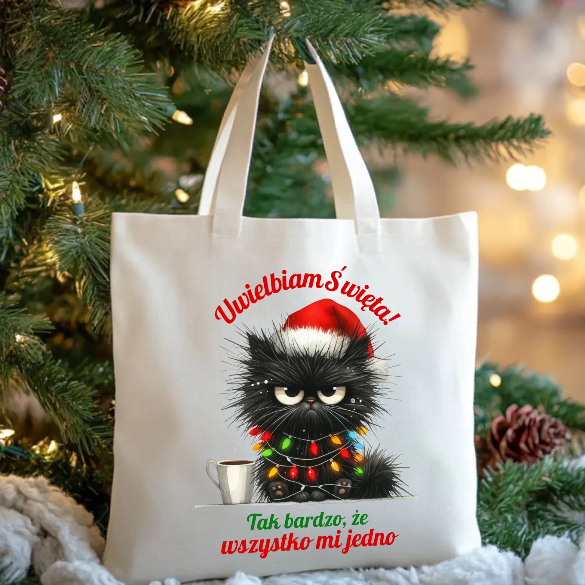 Wszystko mi jedno | Świąteczna eco torba BN35 - StoryCups.pl