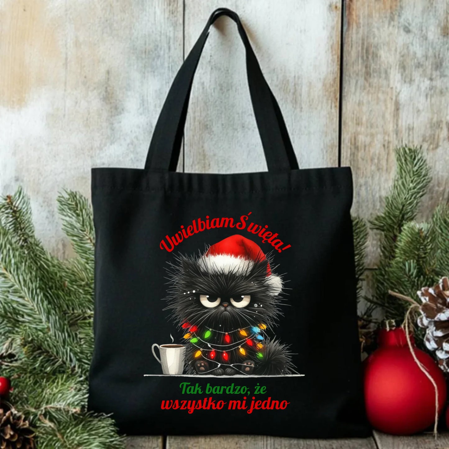 Wszystko mi jedno | Świąteczna eco torba BN35 - StoryCups.pl