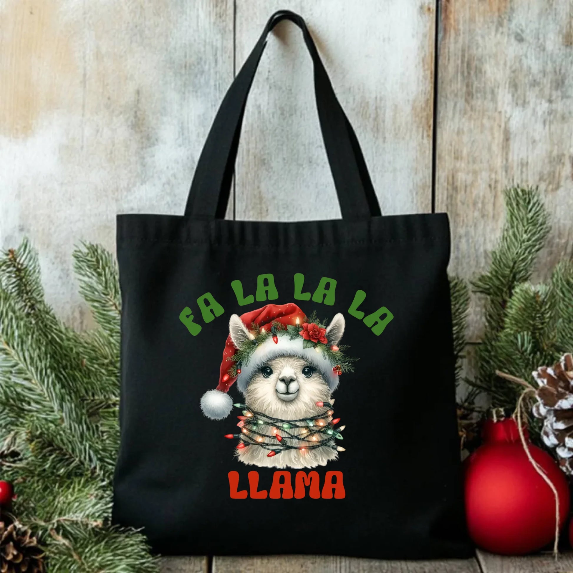 Fa la la la lama | Świąteczna torba BN71 - StoryCups.pl