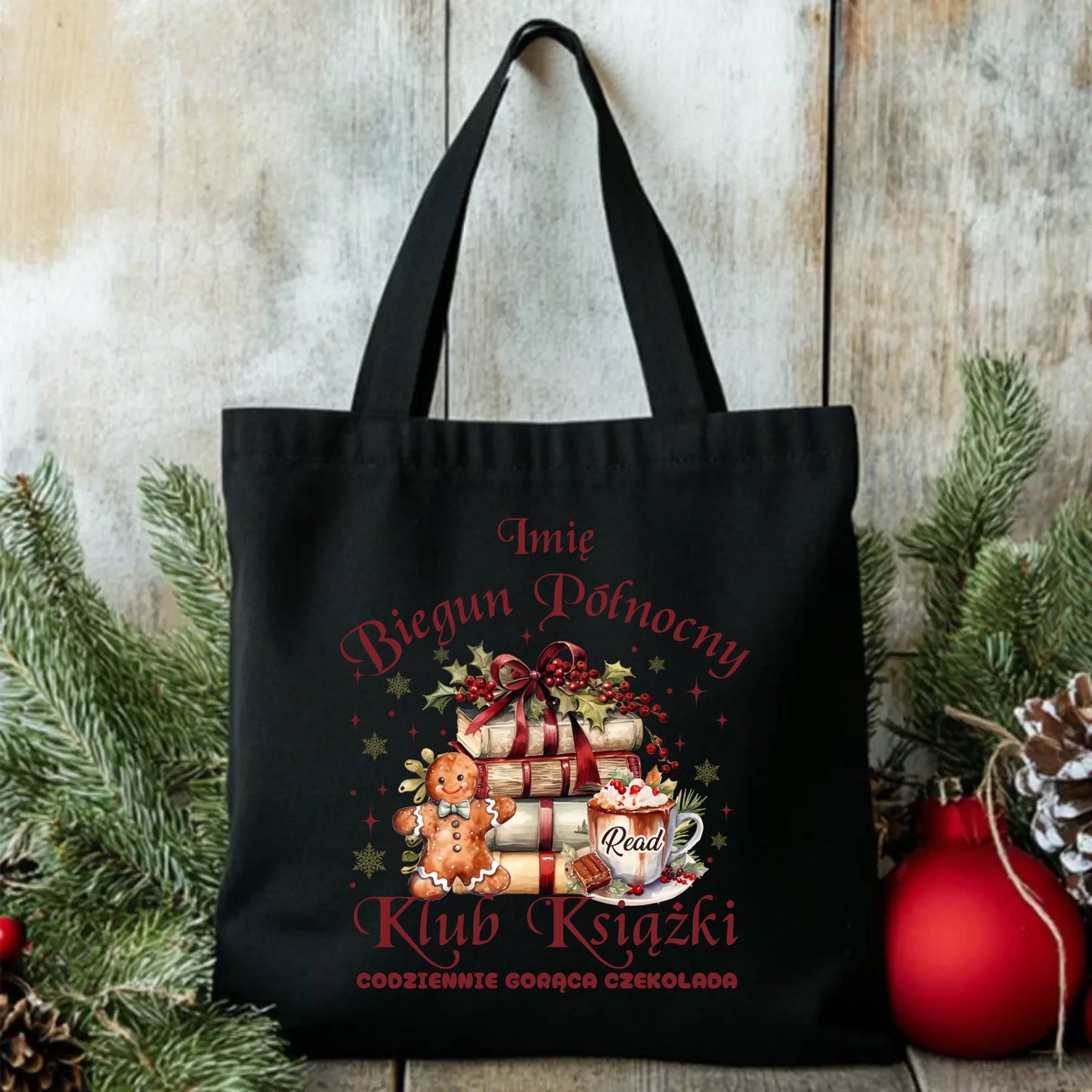 Klub Książki z Bieguna Północnego | Świąteczna torba BN79 - StoryCups.pl