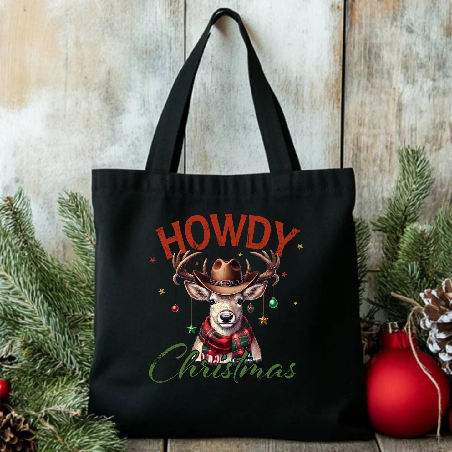 Howdy Christmas | Świąteczna eco torba BN54 - StoryCups.pl