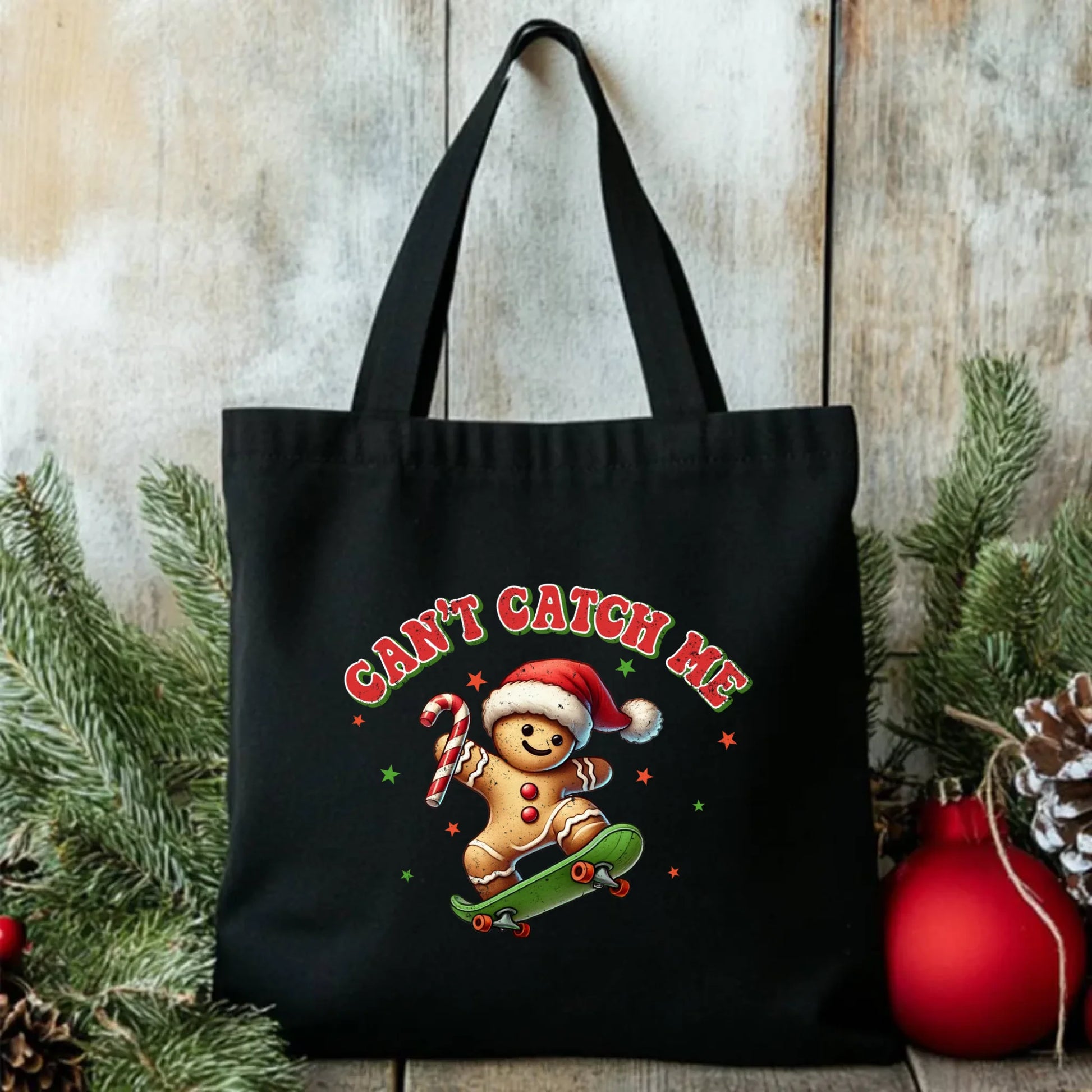 Can't catch me | Świąteczna eco torba BN45 - StoryCups.pl