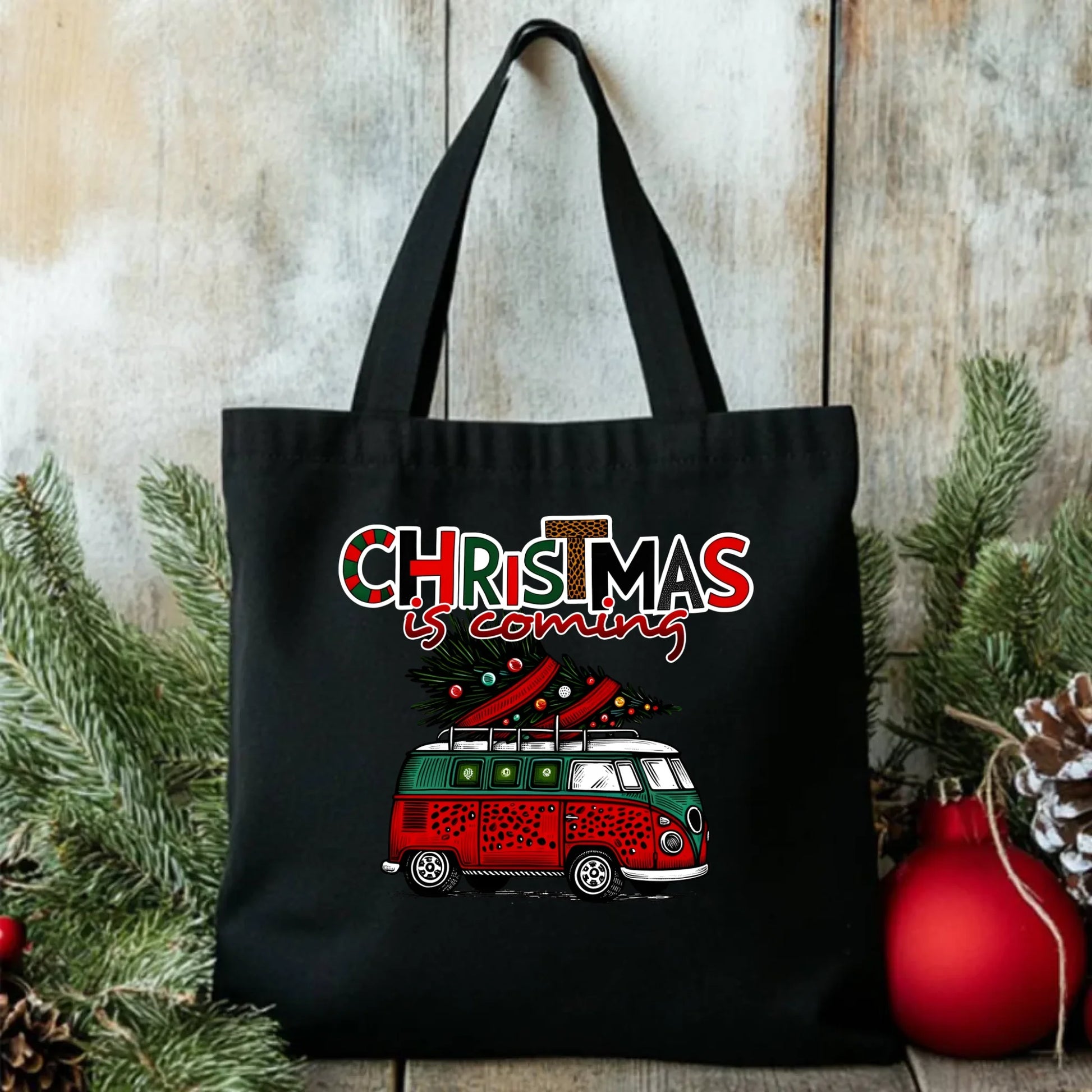 Christmas is coming | Świąteczna eco torba BN42 - StoryCups.pl