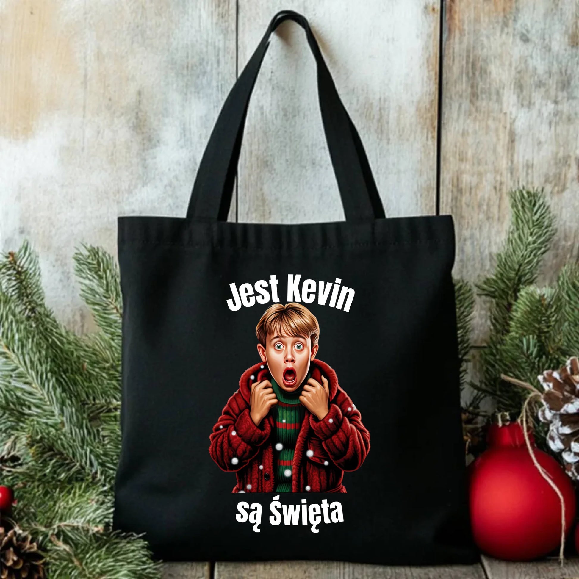 Jest Kevin, są święta | Świąteczna eco torba BN27 - StoryCups.pl