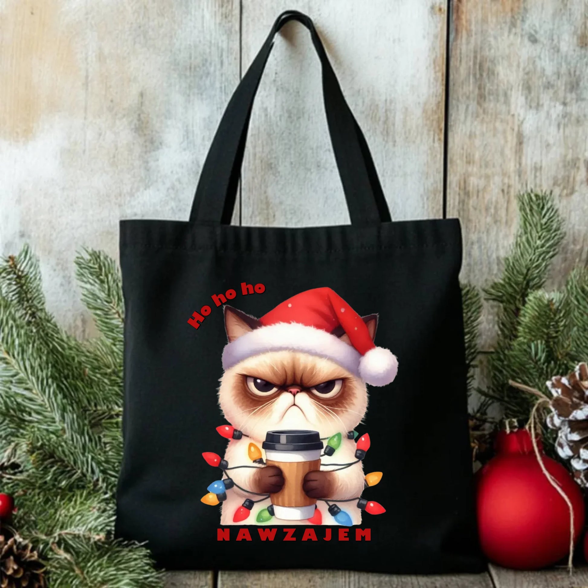 Nawzajem | Świąteczna eco torba BN33 - StoryCups.pl