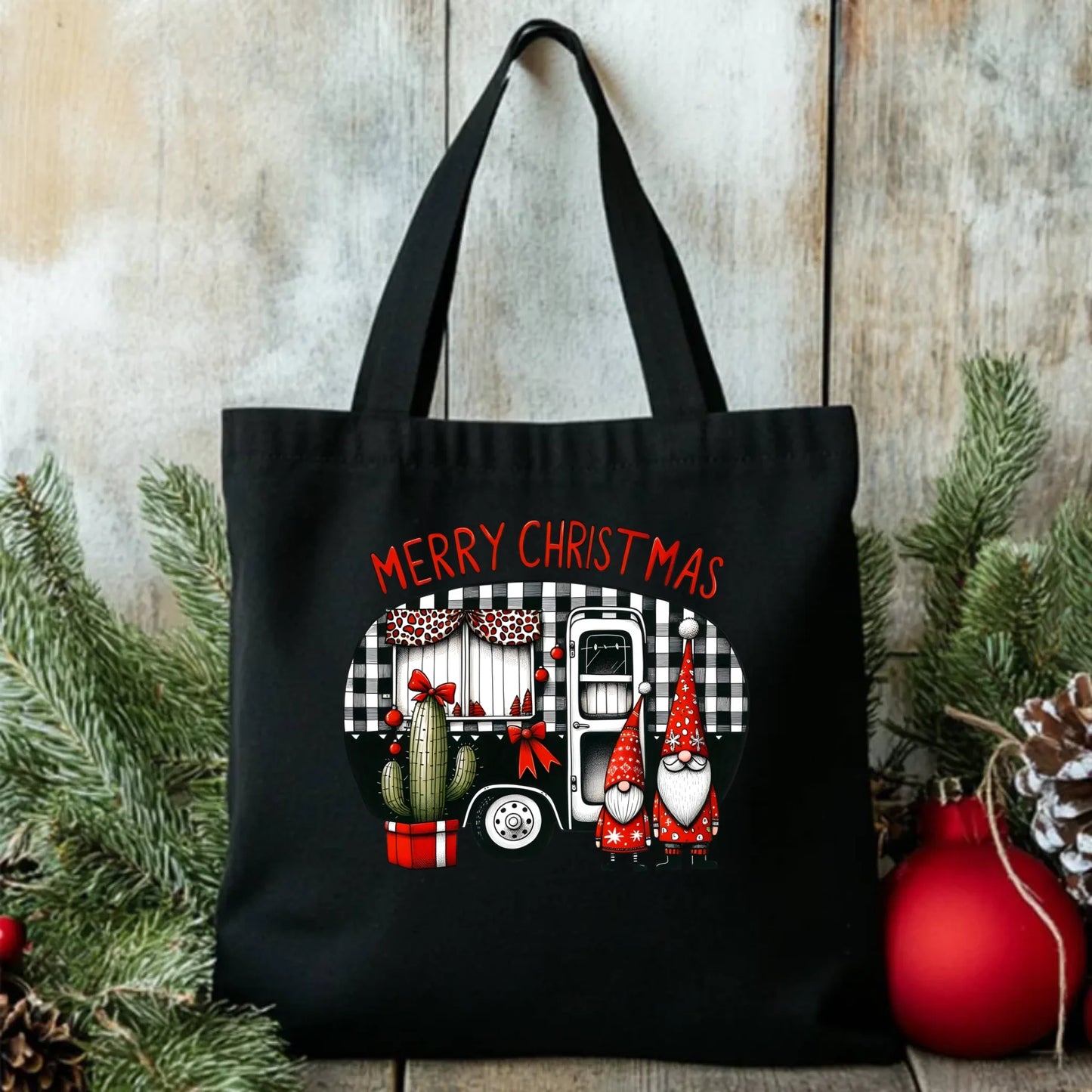 Merry Christmas | Świąteczna eco torba BN44 - StoryCups.pl