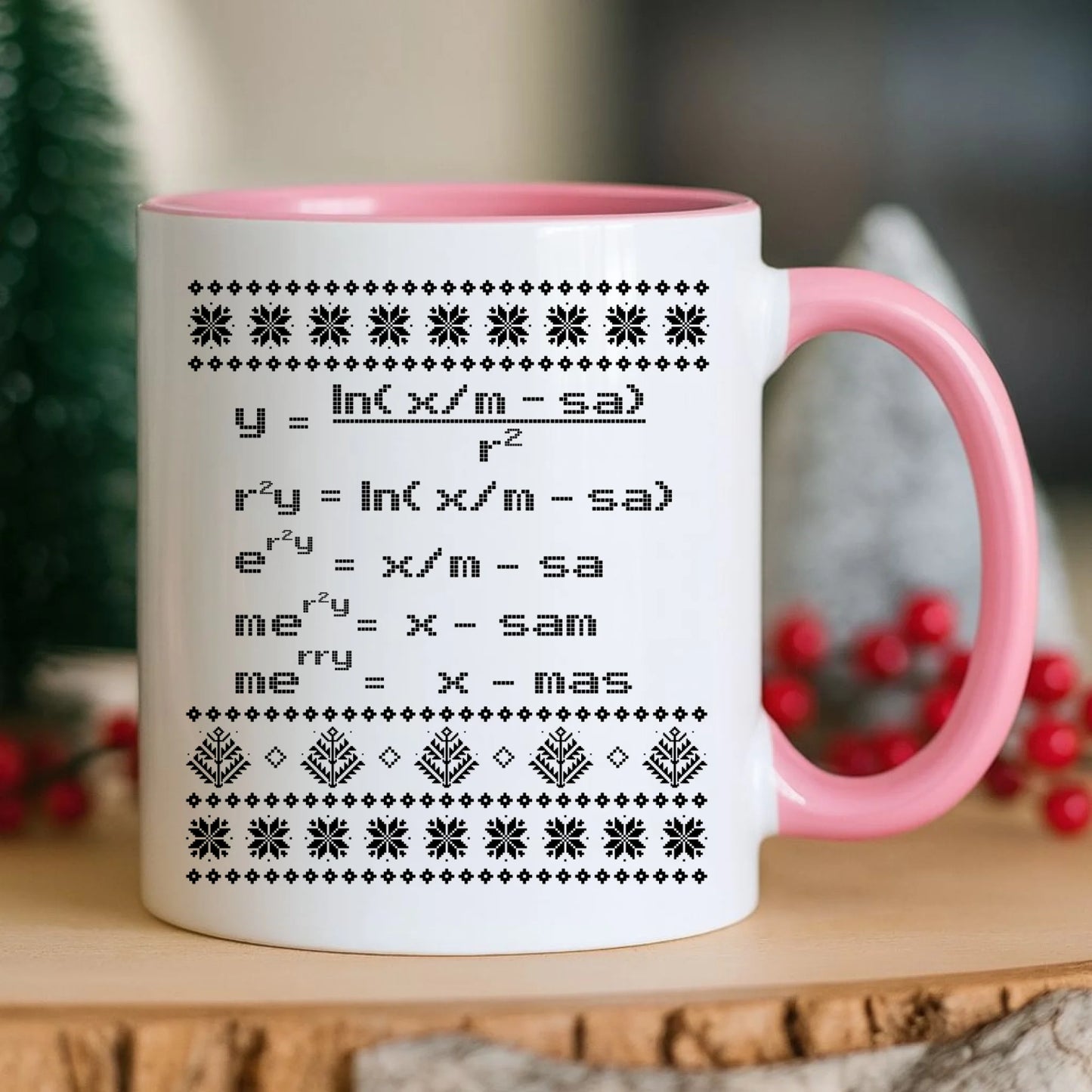 Kubek świąteczny - Zadanie matematyczne BN108 - StoryCups.pl