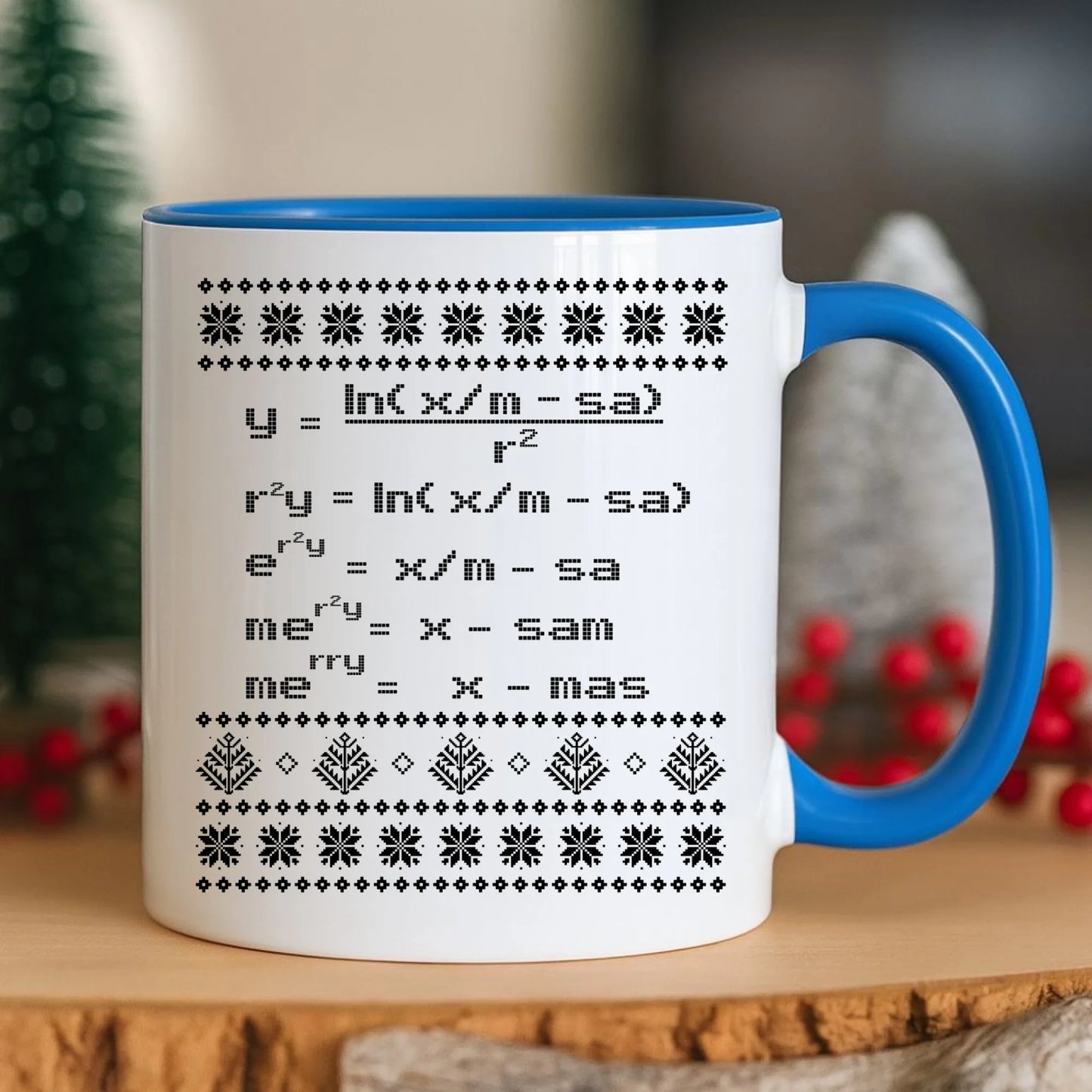 Kubek świąteczny - Zadanie matematyczne BN108 - StoryCups.pl