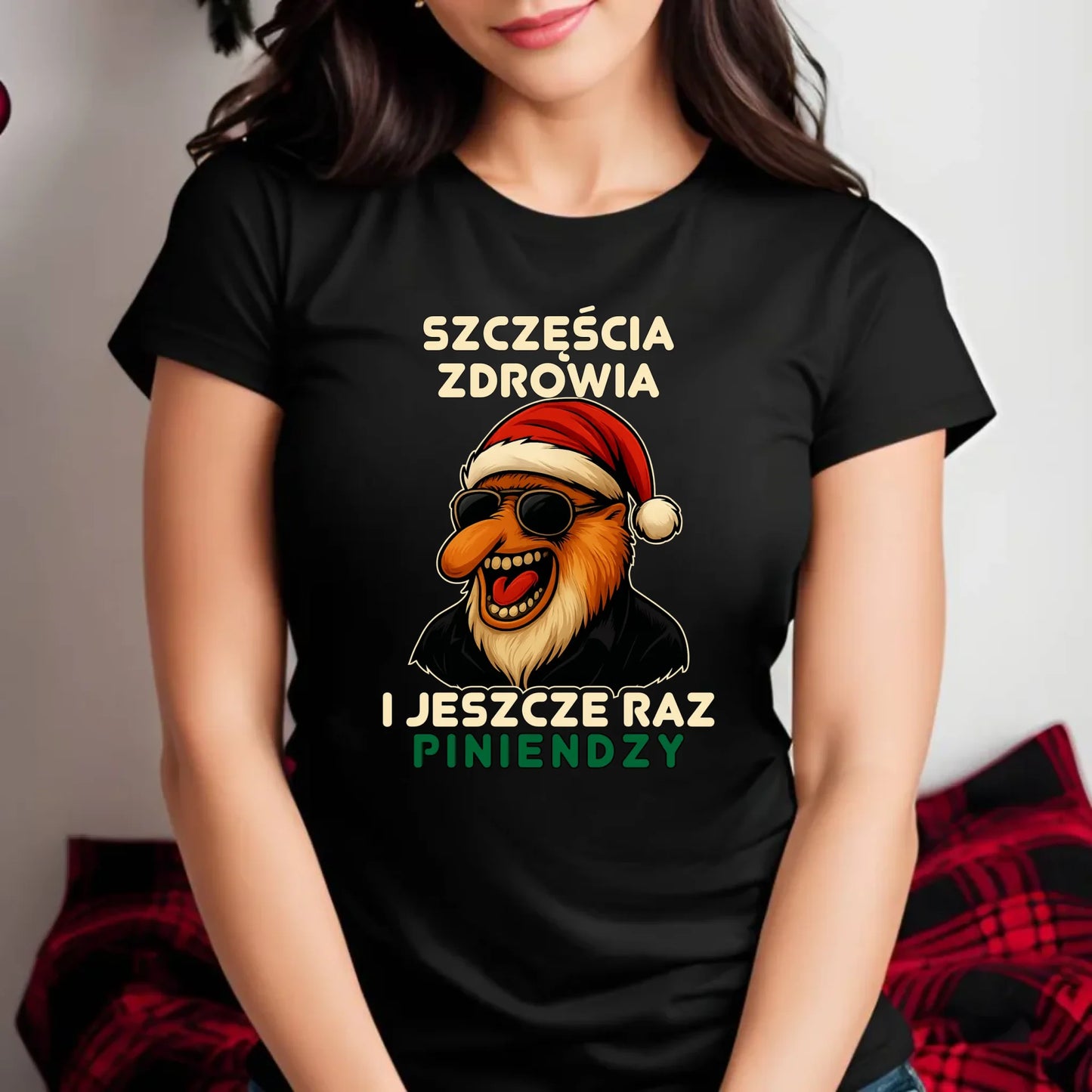 Koszulka damska świąteczna - Janusz Nosacz - I jeszcze raz piniendzy BN111 - StoryCups.pl