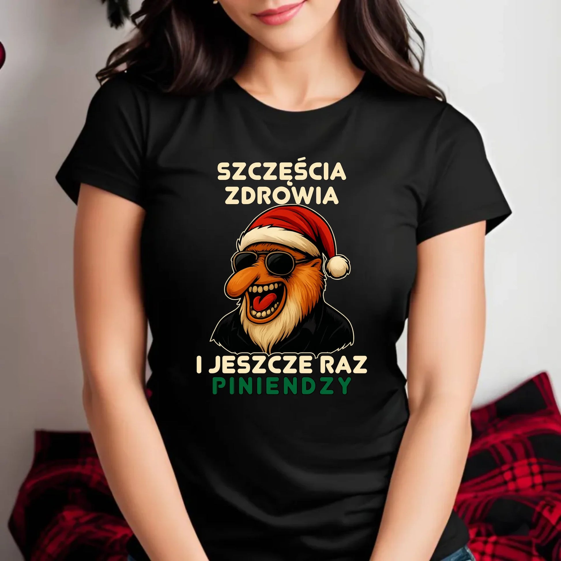 Koszulka damska świąteczna - Janusz Nosacz - I jeszcze raz piniendzy BN111 - StoryCups.pl