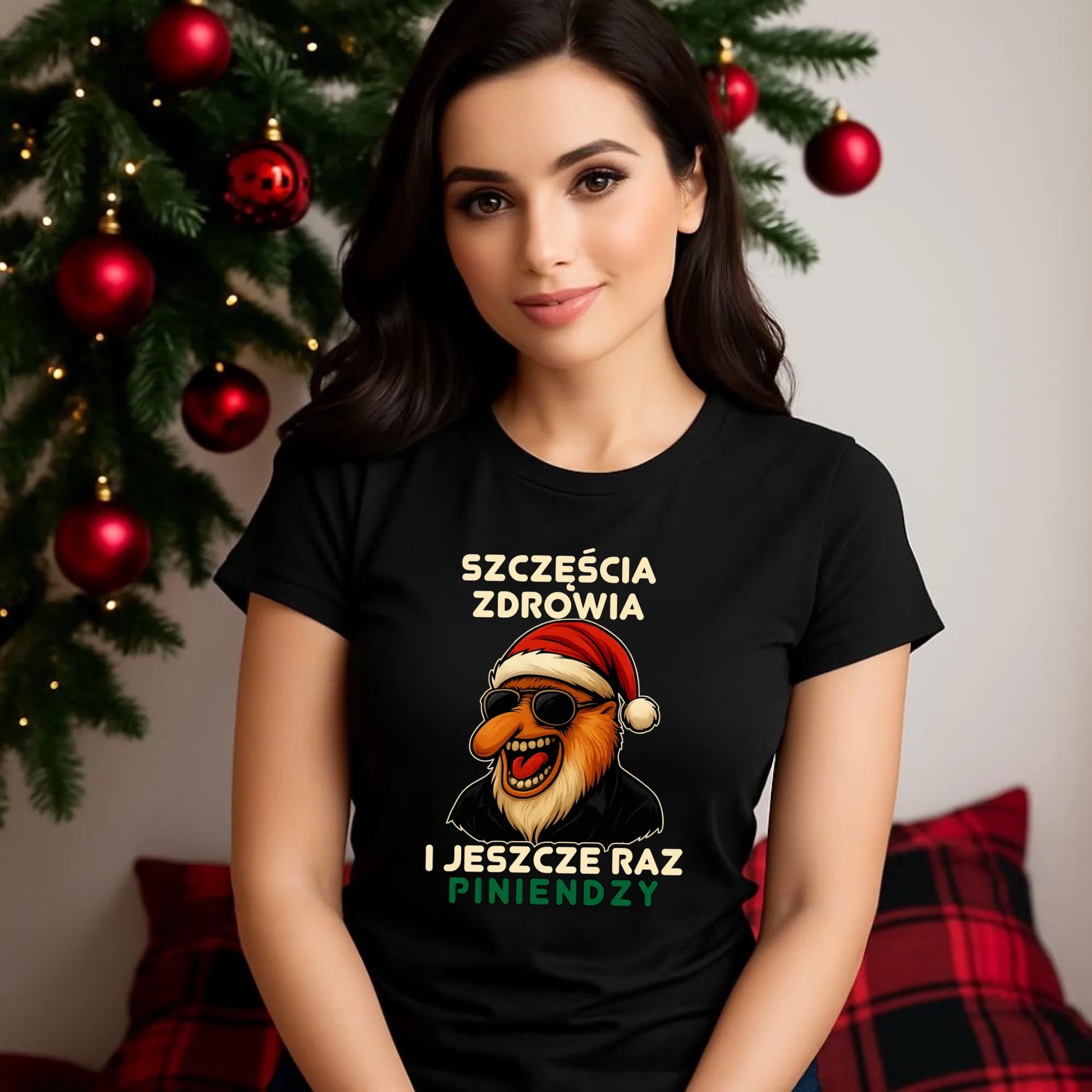 Koszulka damska świąteczna - Janusz Nosacz - I jeszcze raz piniendzy BN111 - StoryCups.pl