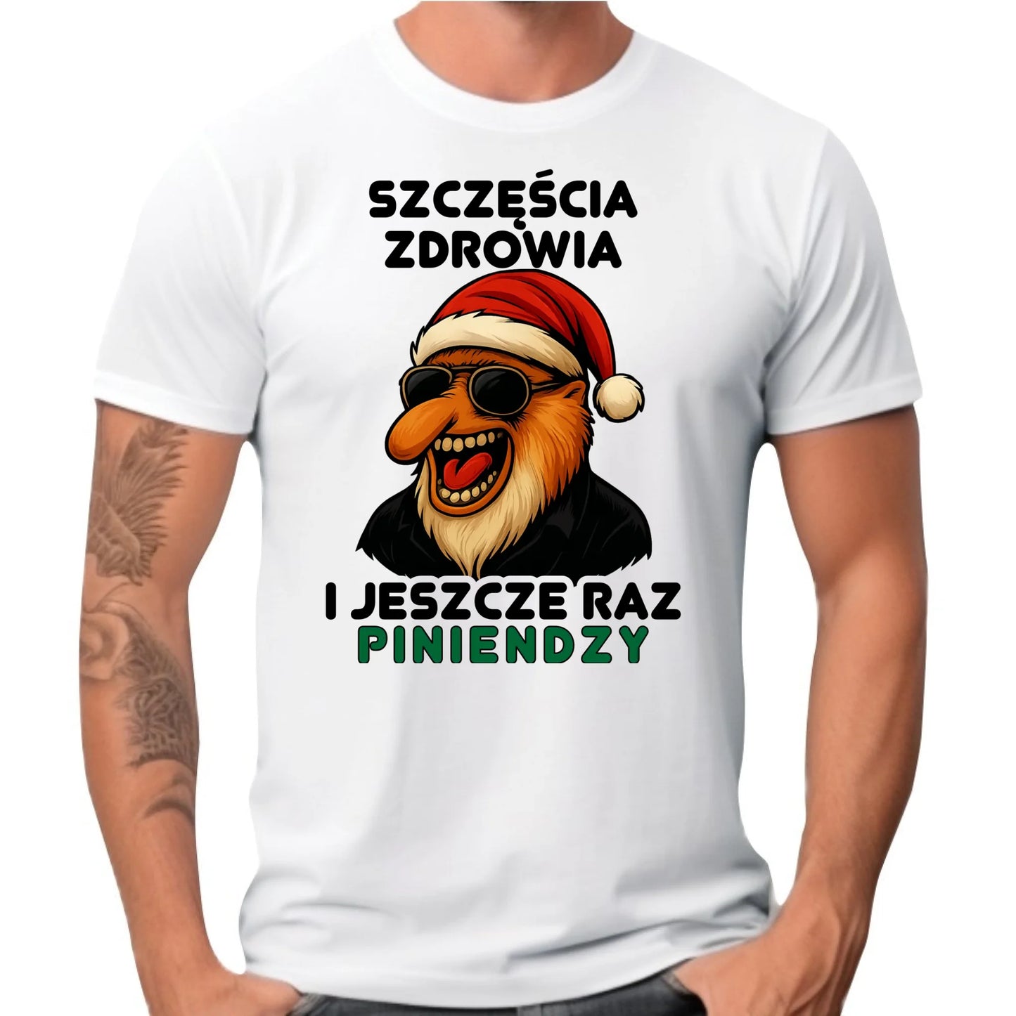 Koszulka męska świąteczna - Janusz Nosacz - I jeszcze raz piniendzy BN111 - StoryCups.pl