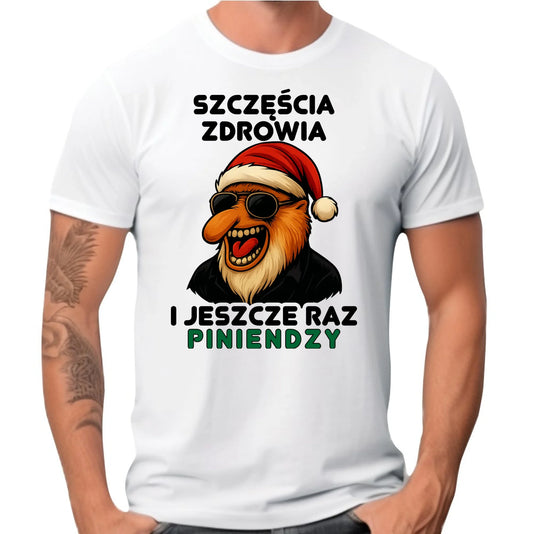 Koszulka męska świąteczna - Janusz Nosacz - I jeszcze raz piniendzy BN111 - StoryCups.pl
