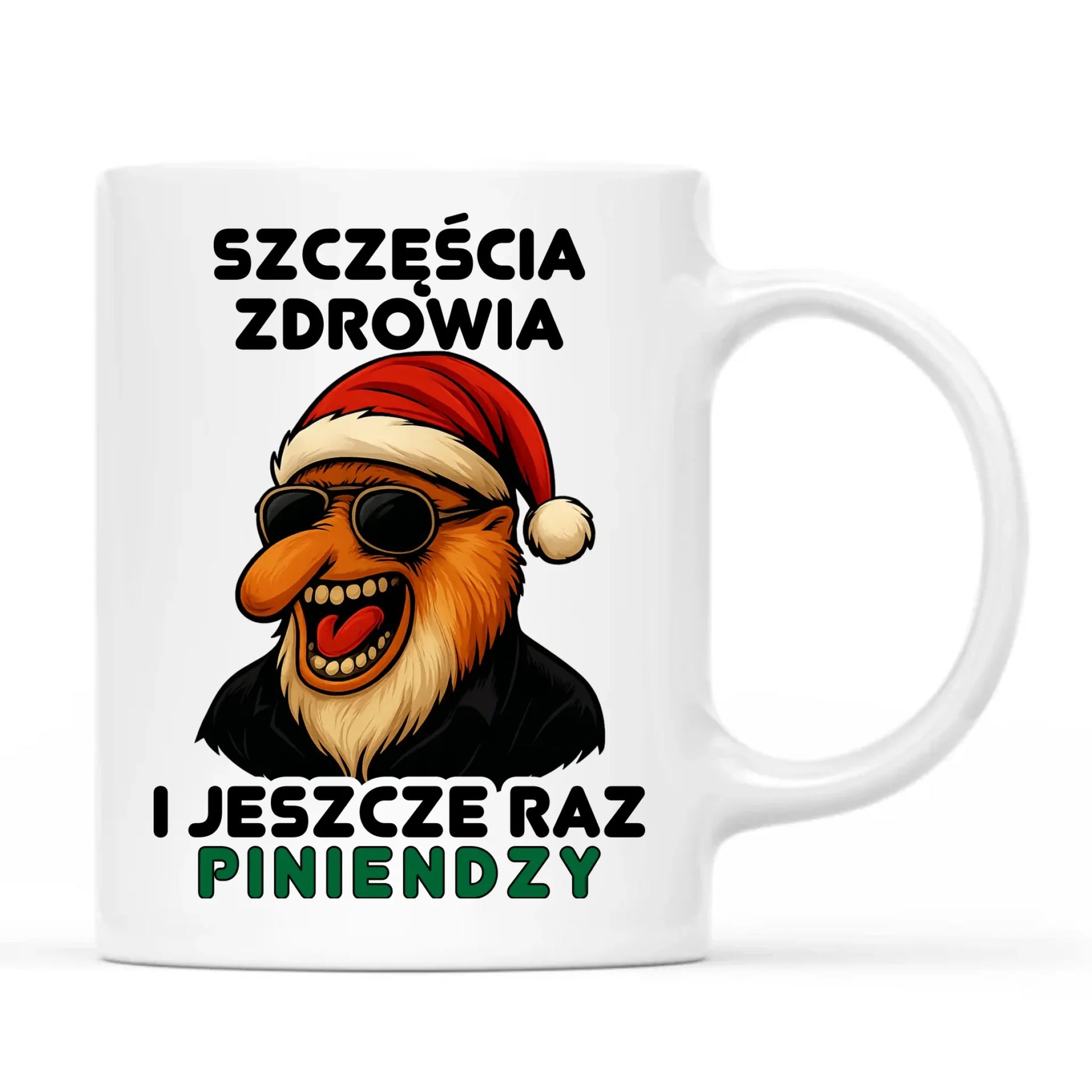 Kubek świąteczny - Janusz Nosacz - I jeszcze raz piniendzy BN111 - StoryCups.pl