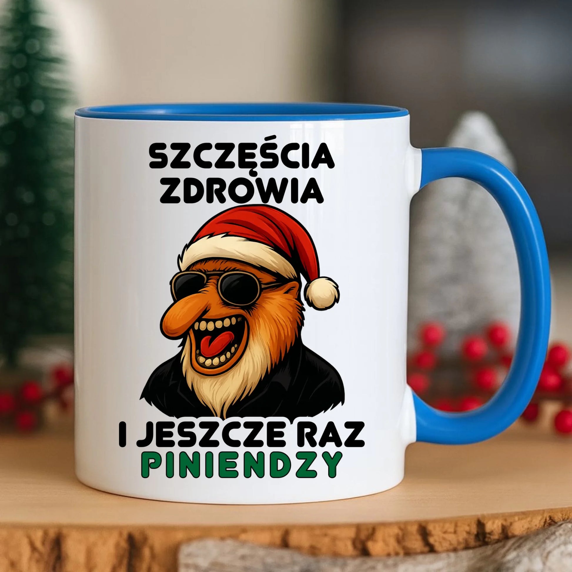 Kubek świąteczny - Janusz Nosacz - I jeszcze raz piniendzy BN111 - StoryCups.pl