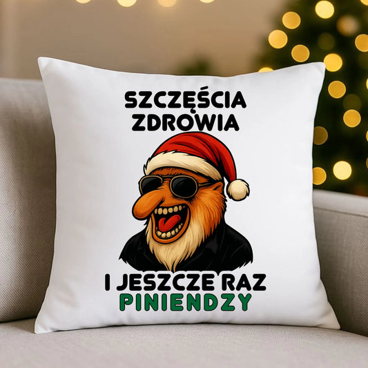 Poduszka świąteczna - Janusz Nosacz - I jeszcze raz piniendzy BN111 - StoryCups.pl