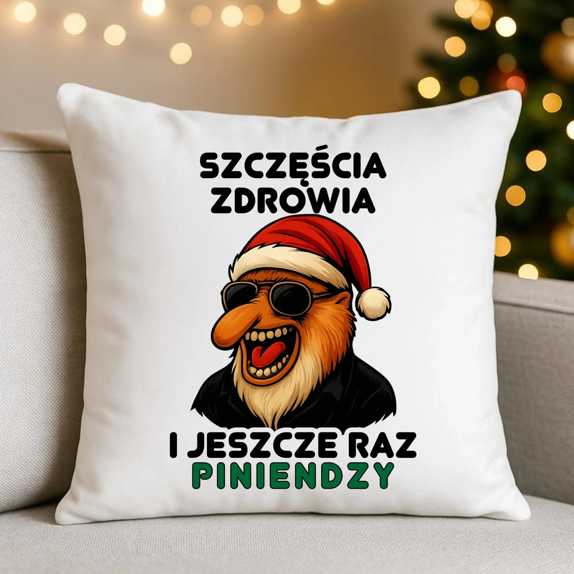 Poduszka świąteczna - Janusz Nosacz - I jeszcze raz piniendzy BN111 - StoryCups.pl