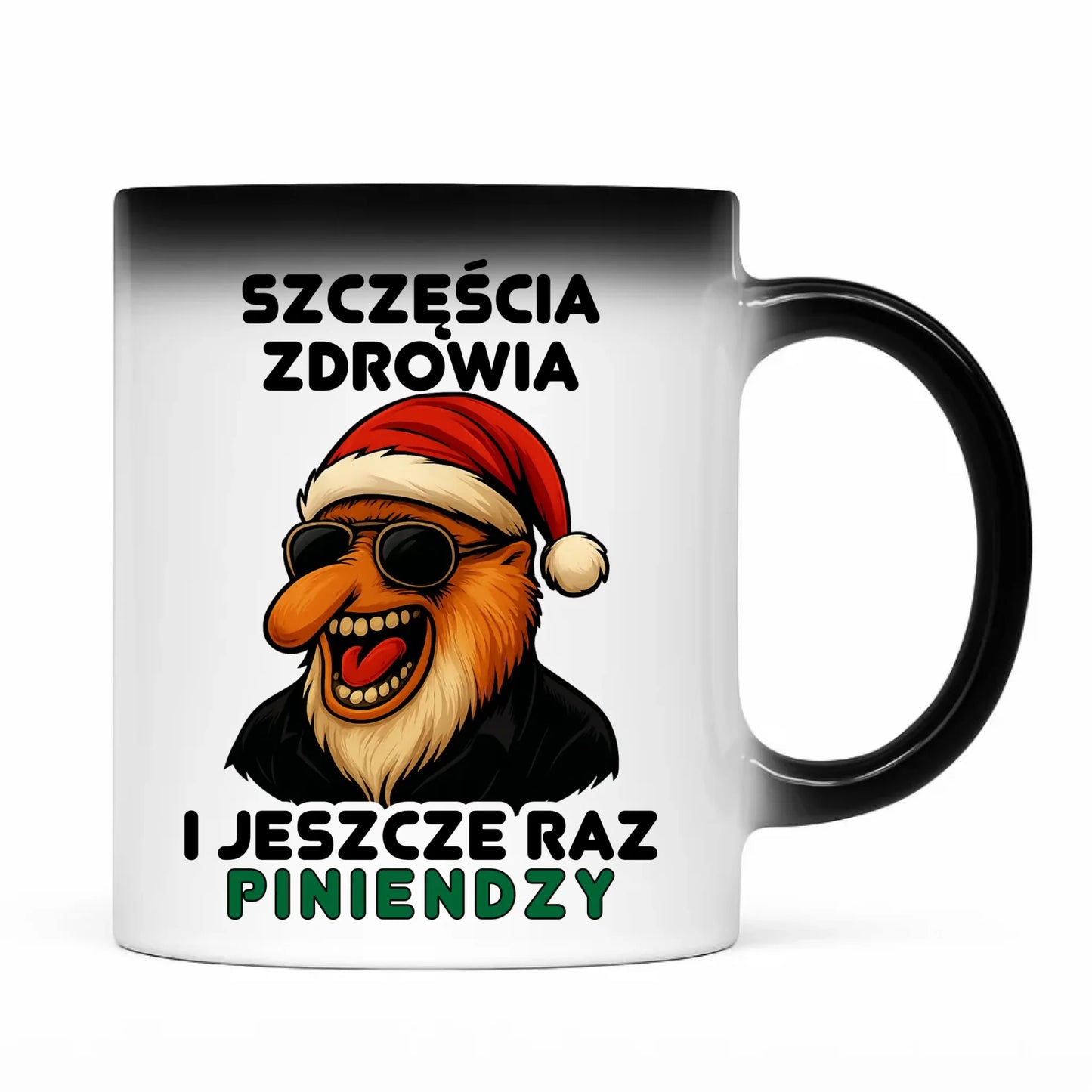 Kubek magiczny świąteczny - Janusz Nosacz - I jeszcze raz piniendzy BN111 - StoryCups.pl