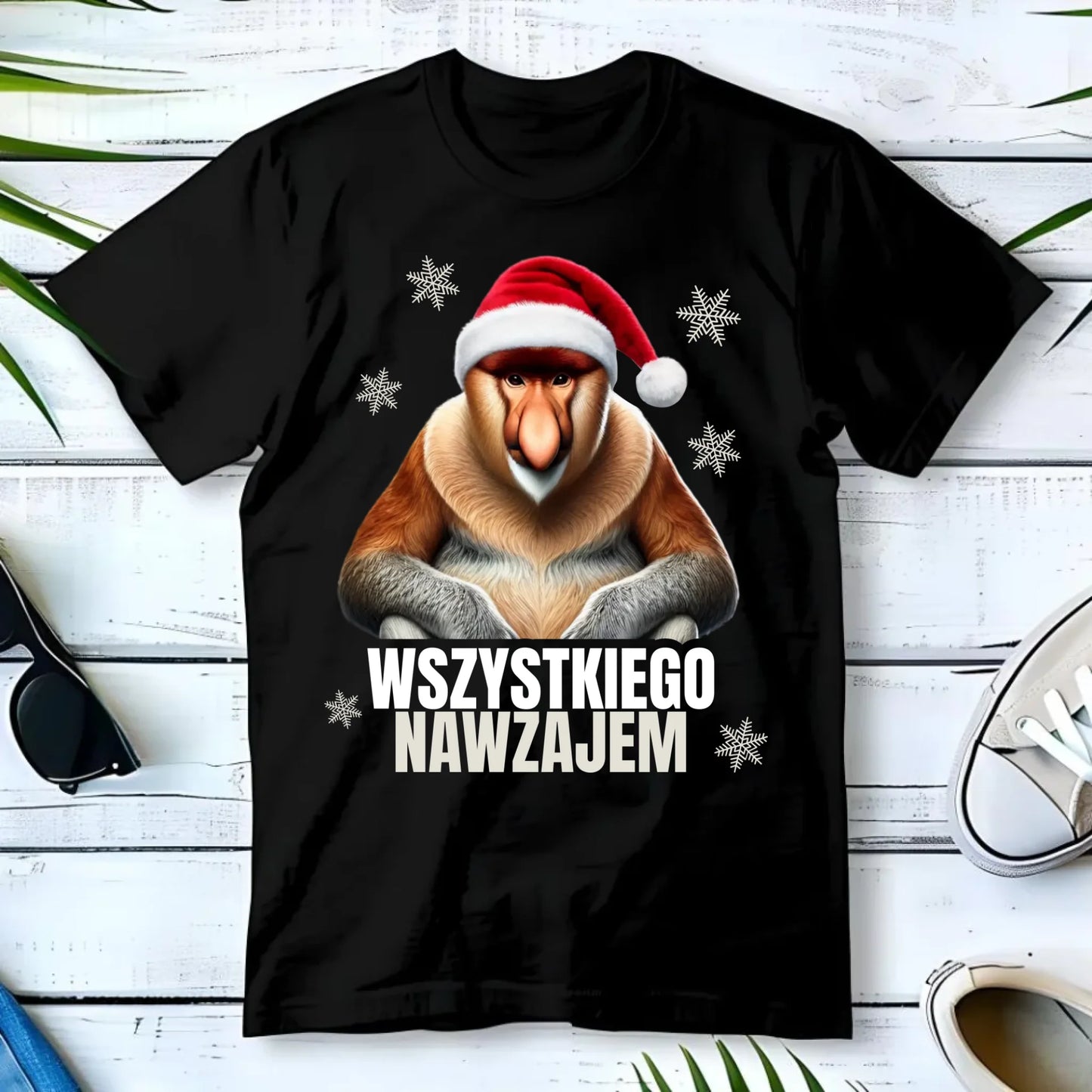 Koszulka męska świąteczna - Janusz Nosacz - Nawzajem BN110 - StoryCups.pl