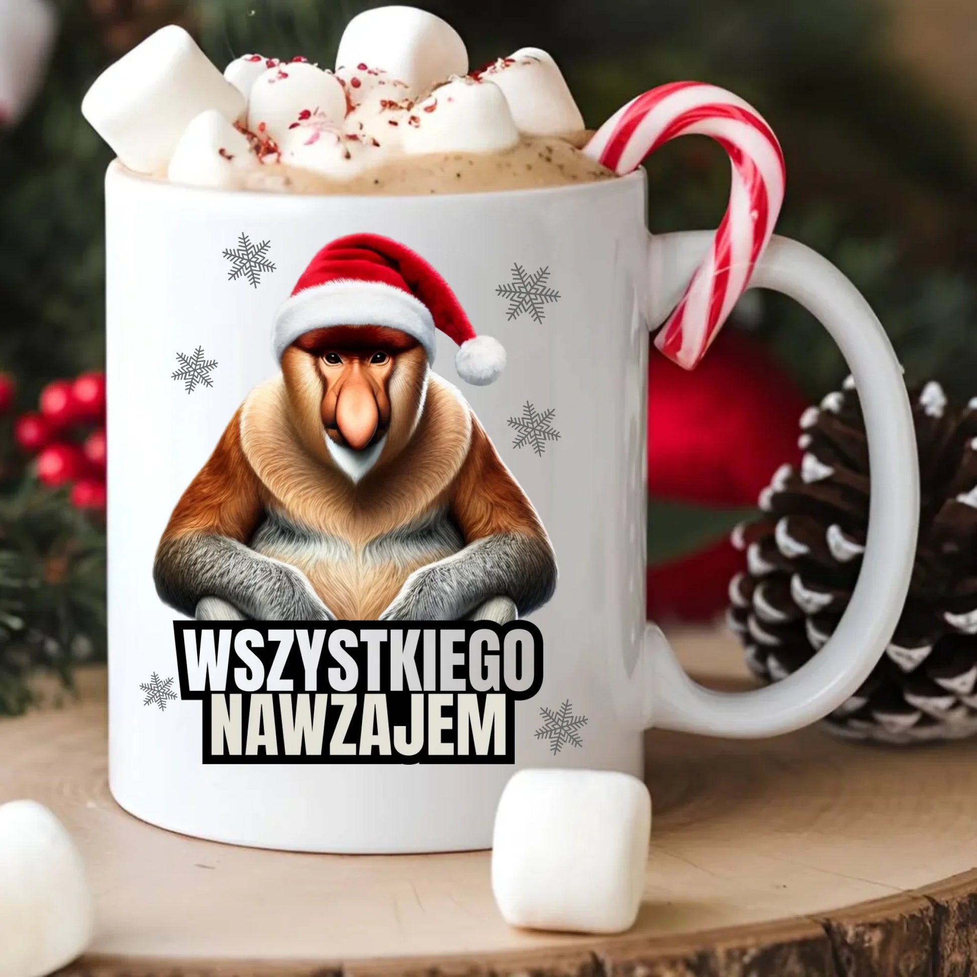 Kubek świąteczny - Janusz Nosacz - Nawzajem BN110 - StoryCups.pl