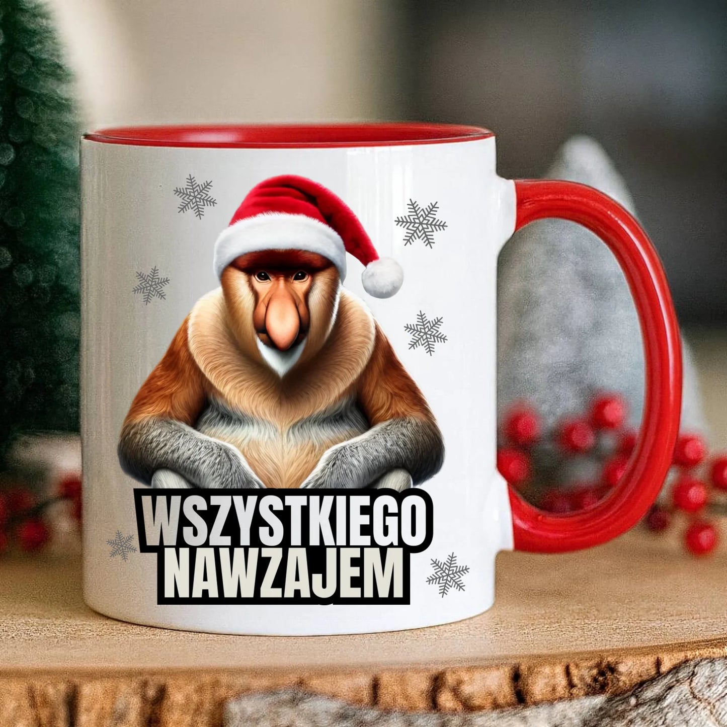 Kubek świąteczny - Janusz Nosacz - Nawzajem BN110 - StoryCups.pl