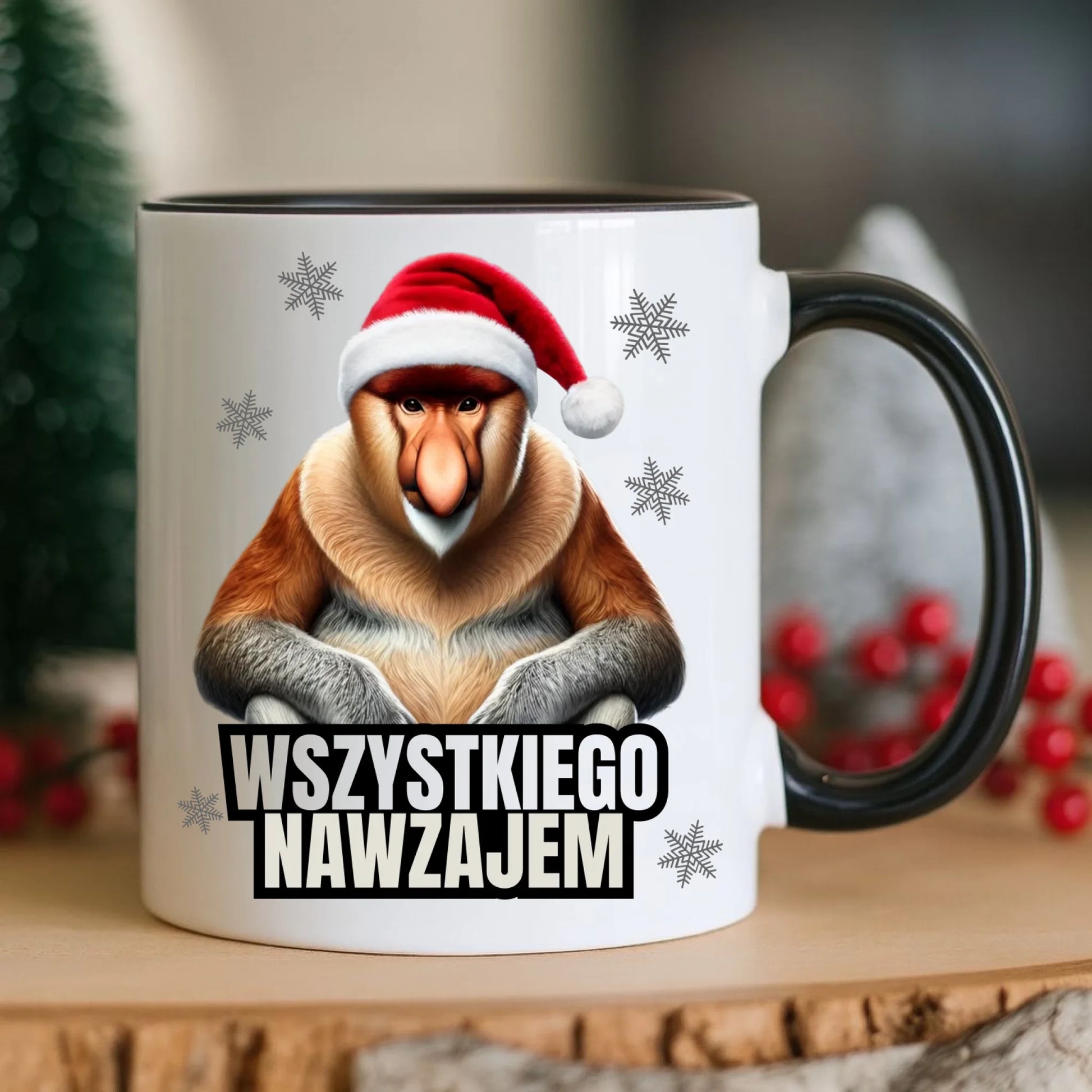 Kubek świąteczny - Janusz Nosacz - Nawzajem BN110 - StoryCups.pl