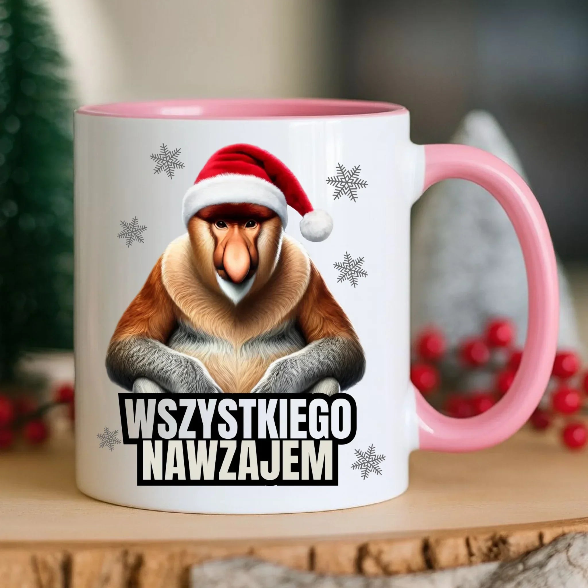 Kubek świąteczny - Janusz Nosacz - Nawzajem BN110 - StoryCups.pl