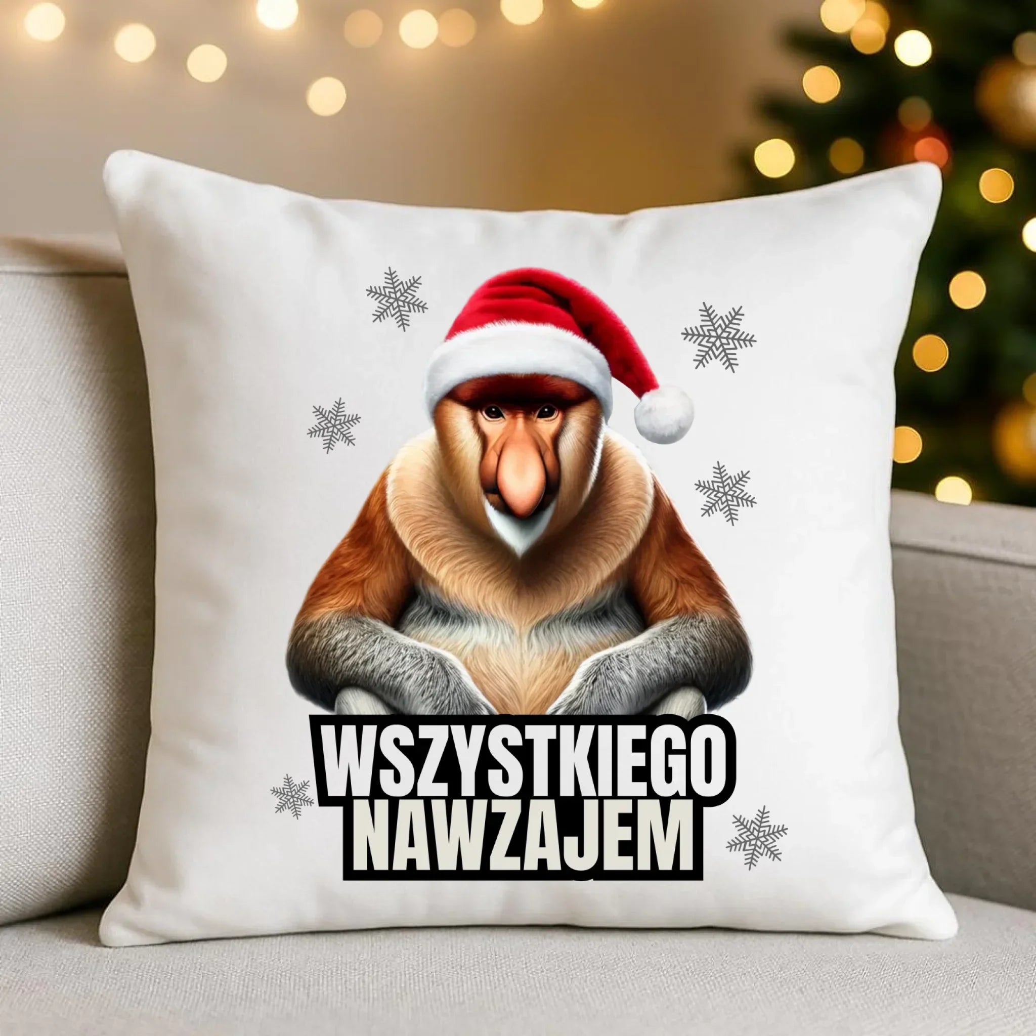 Poduszka świąteczna - Janusz Nosacz - Nawzajem BN110 - StoryCups.pl