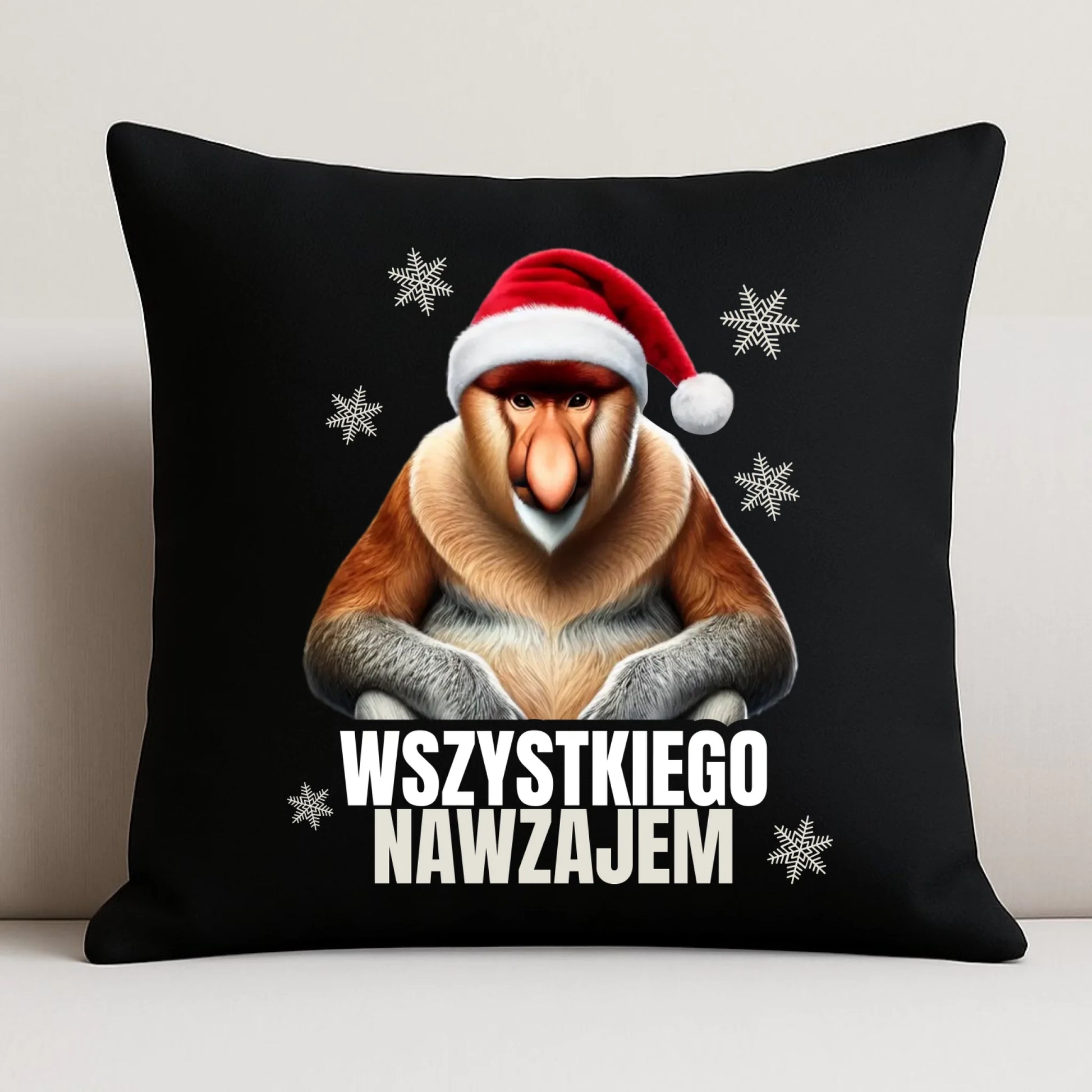 Poduszka dekoracyjna świąteczna - Janusz Nosacz - Nawzajem BN110 - StoryCups.pl