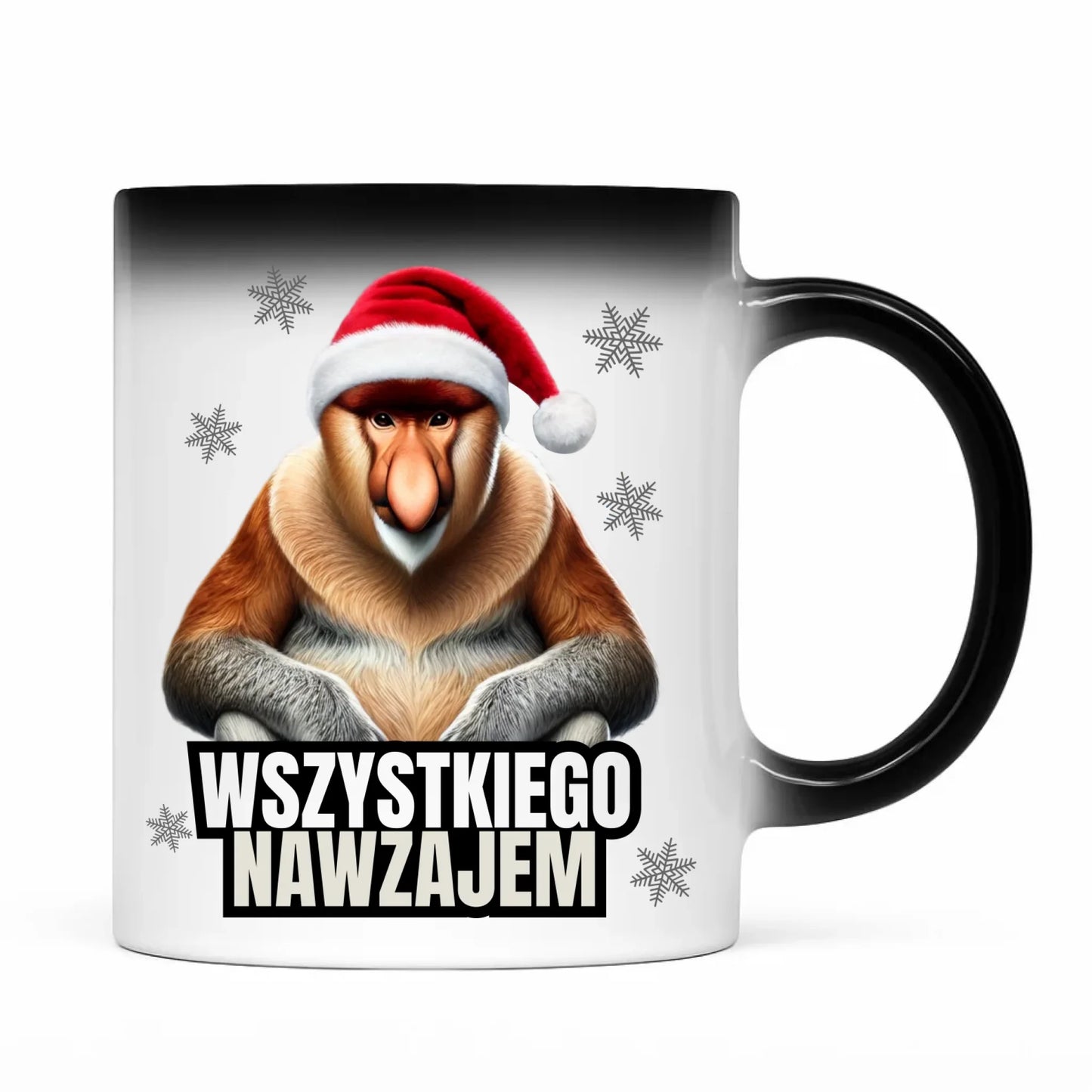 Kubek magiczny świąteczny - Janusz Nosacz - Nawzajem BN110 - StoryCups.pl