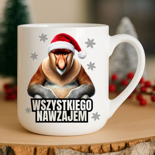 Kubek elegant świąteczny - Janusz Nosacz - Nawzajem BN110 - StoryCups.pl