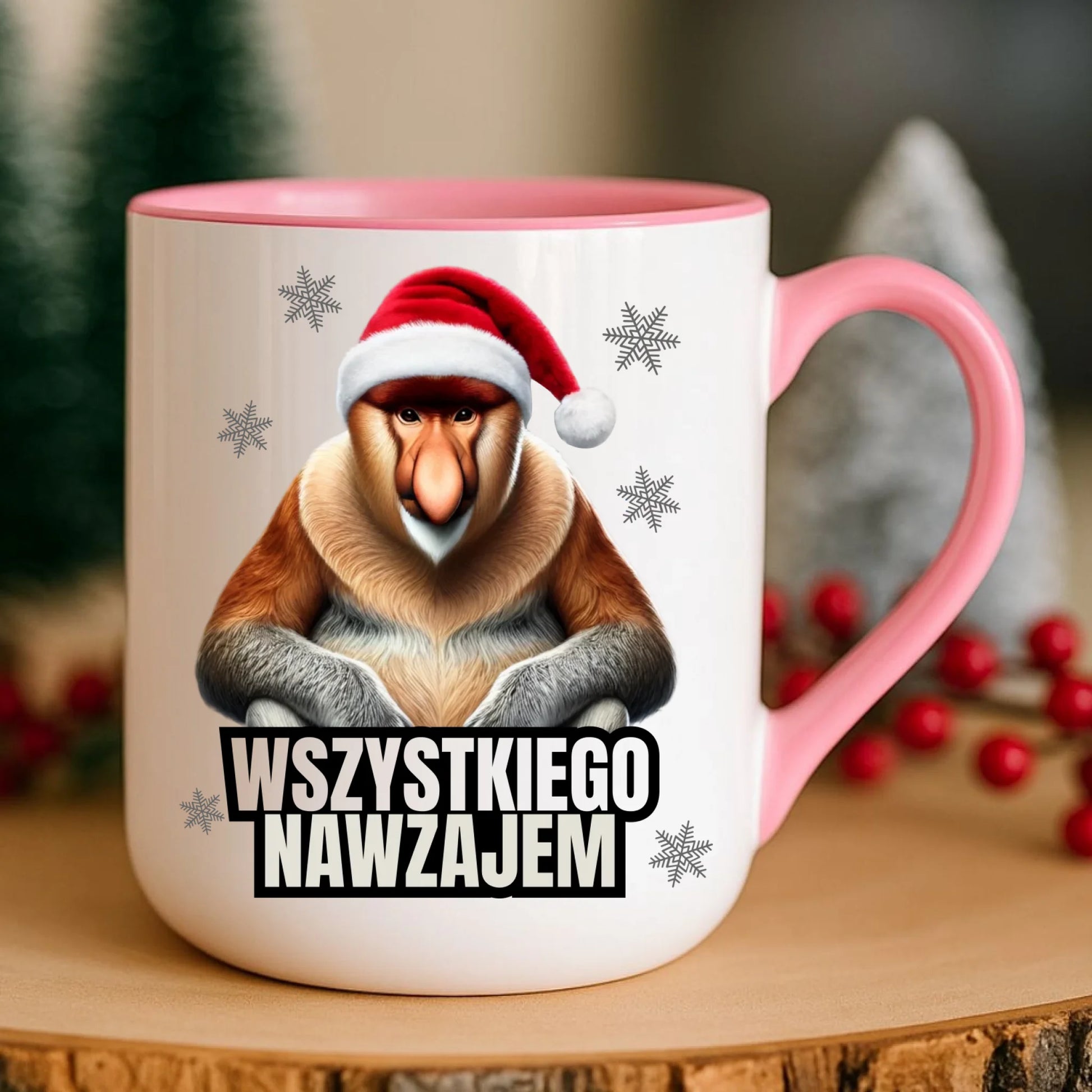 Kubek elegant świąteczny - Janusz Nosacz - Nawzajem BN110 - StoryCups.pl