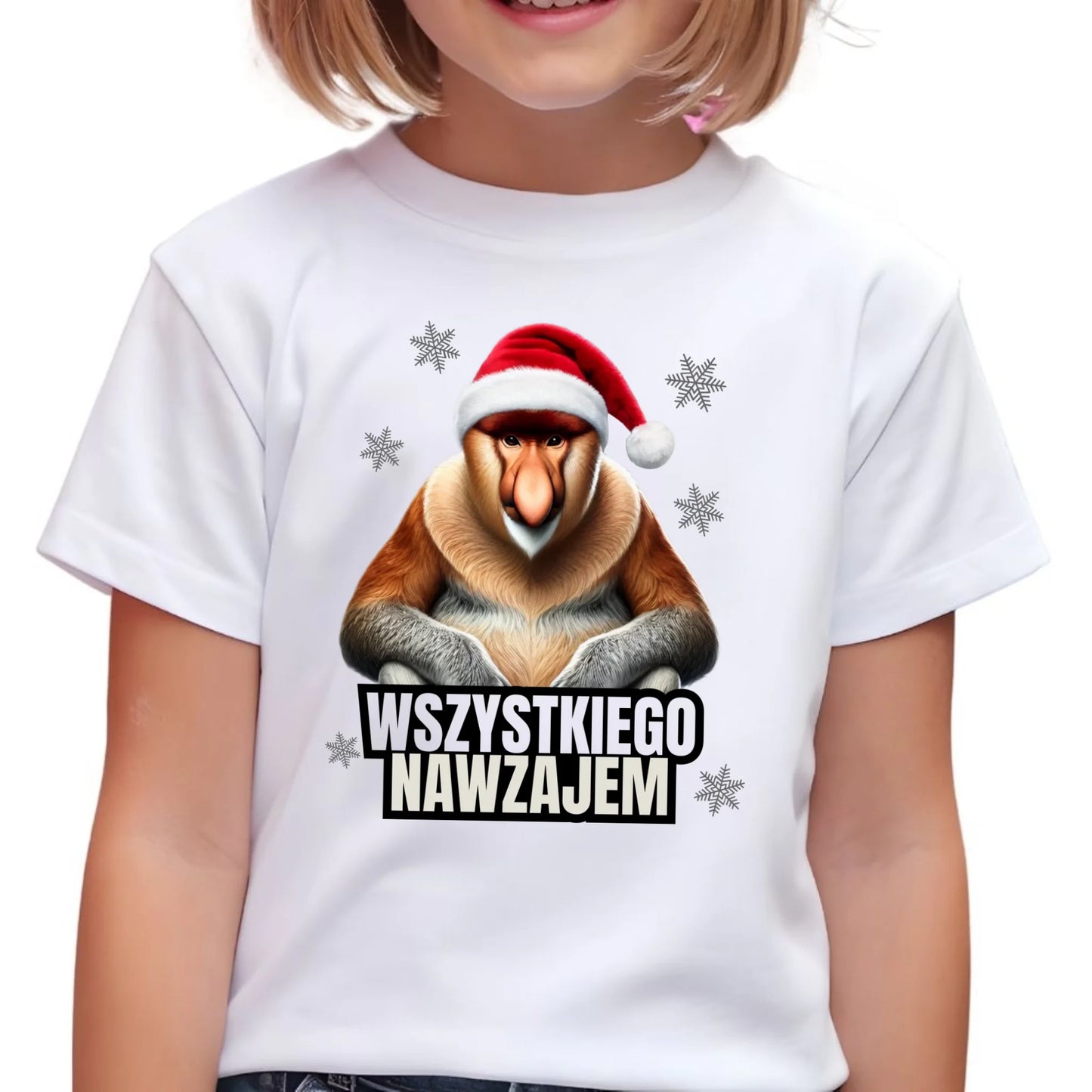 Koszulka dziecięca świąteczna - Janusz Nosacz - Nawzajem BN110 - StoryCups.pl