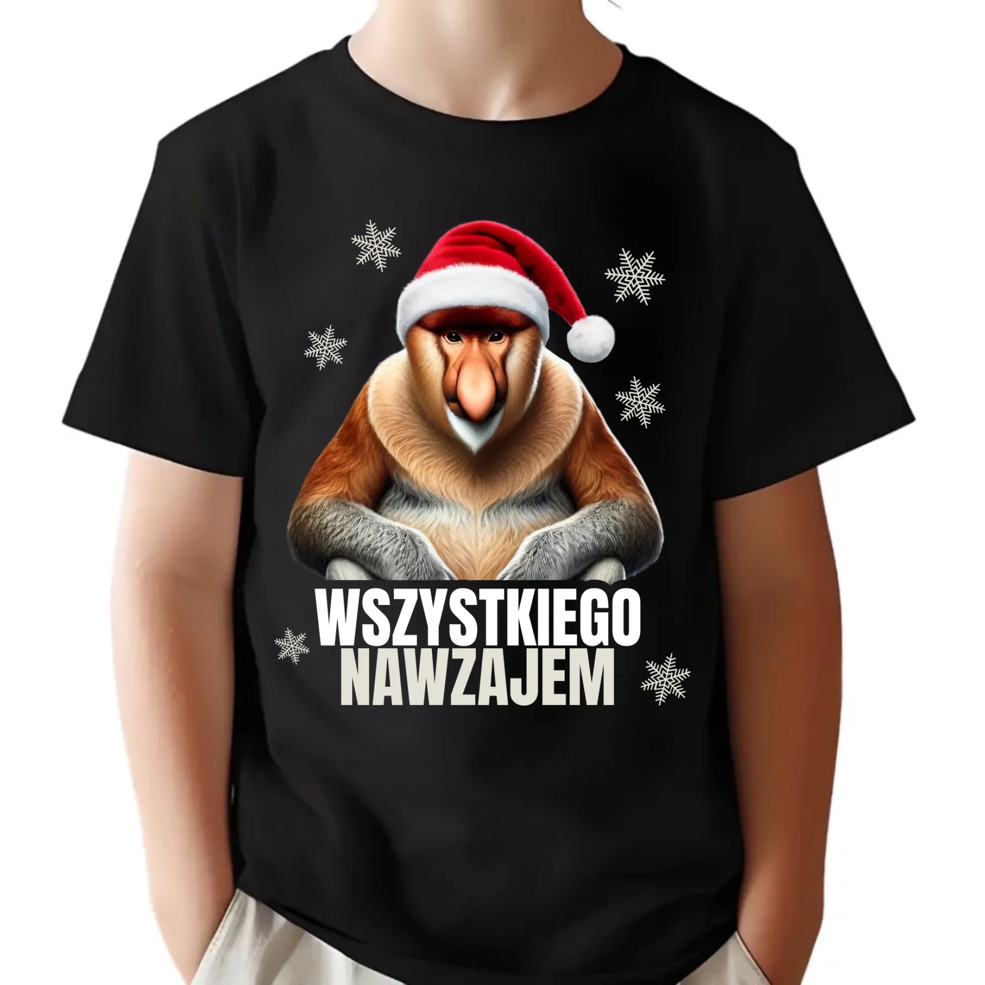 Koszulka dziecięca świąteczna - Janusz Nosacz - Nawzajem BN110 - StoryCups.pl