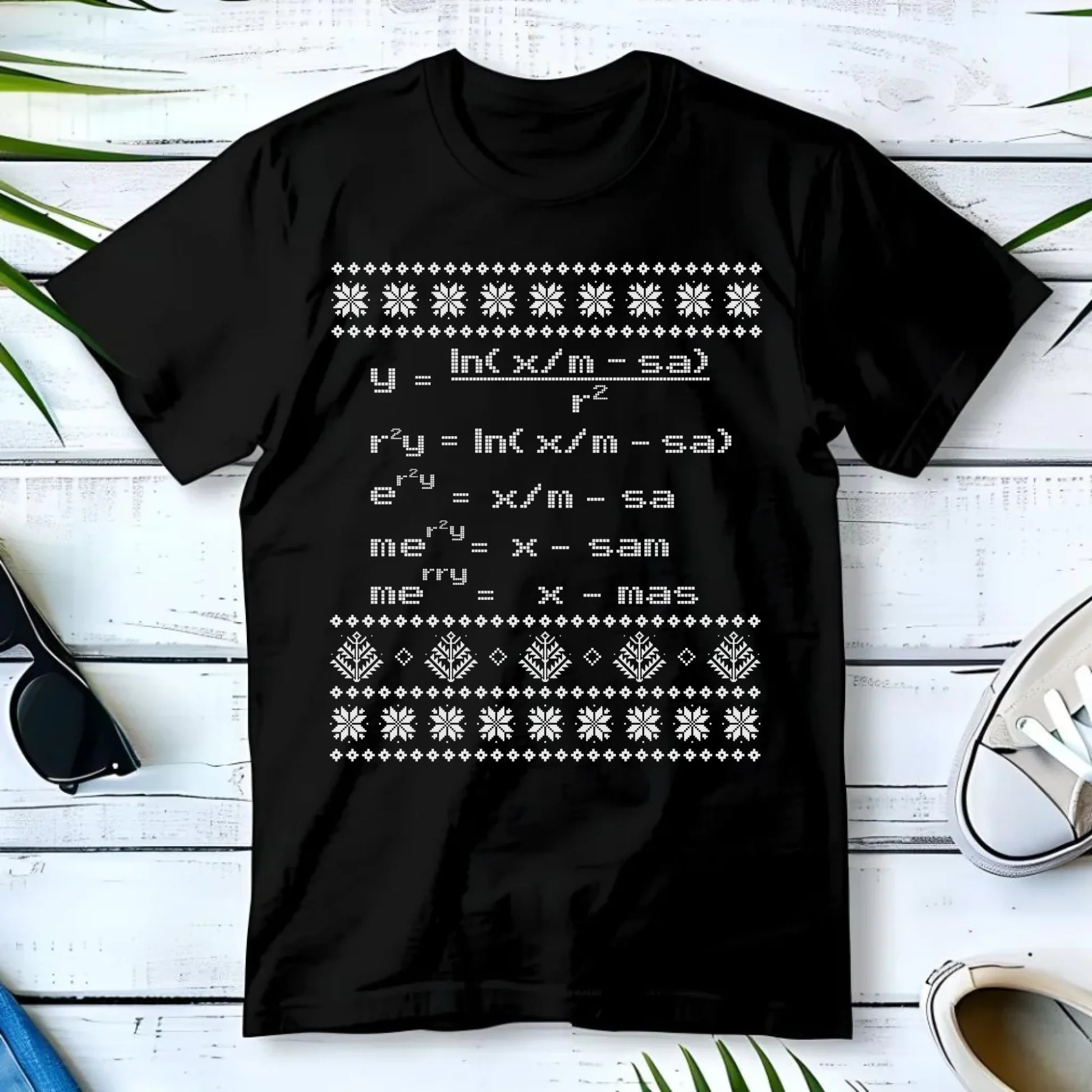 Koszulka męska świąteczna - Zadanie matematyczne BN108 - StoryCups.pl