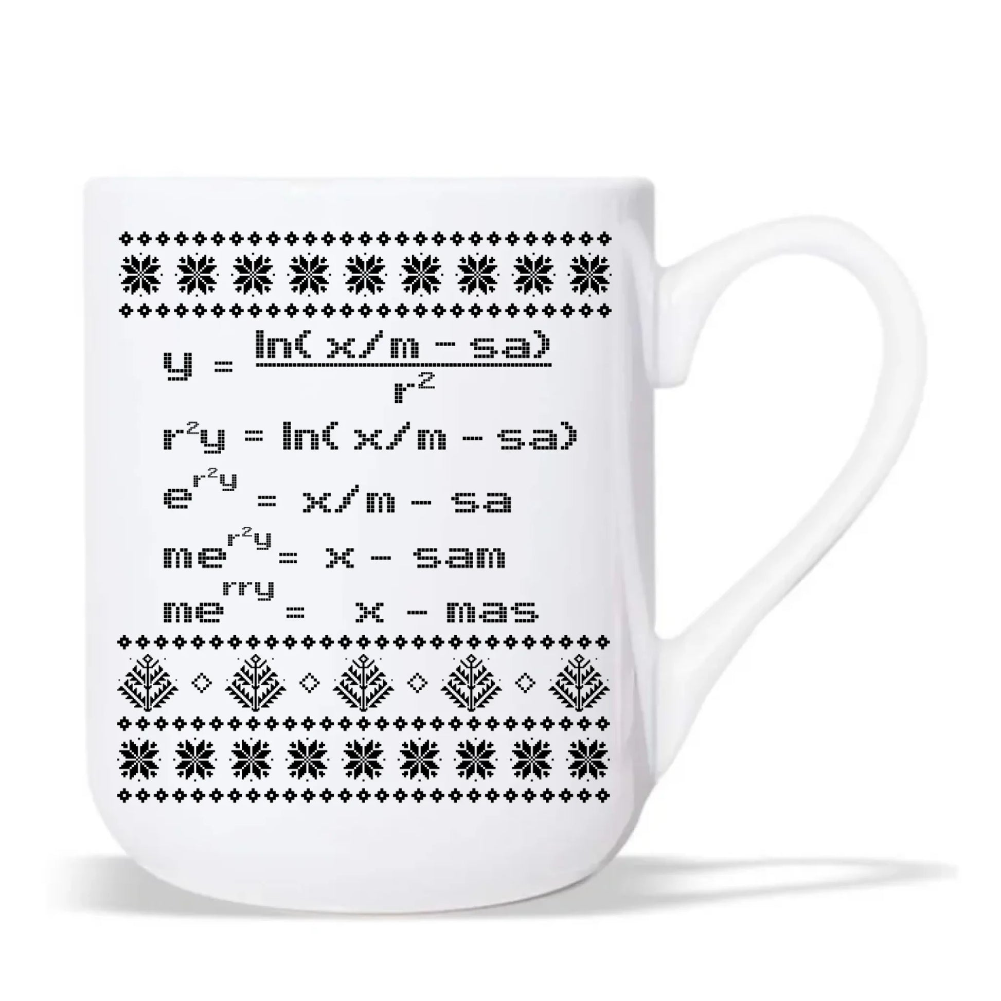 Kubek elegant świąteczny - Zadanie matematyczne BN108 - StoryCups.pl