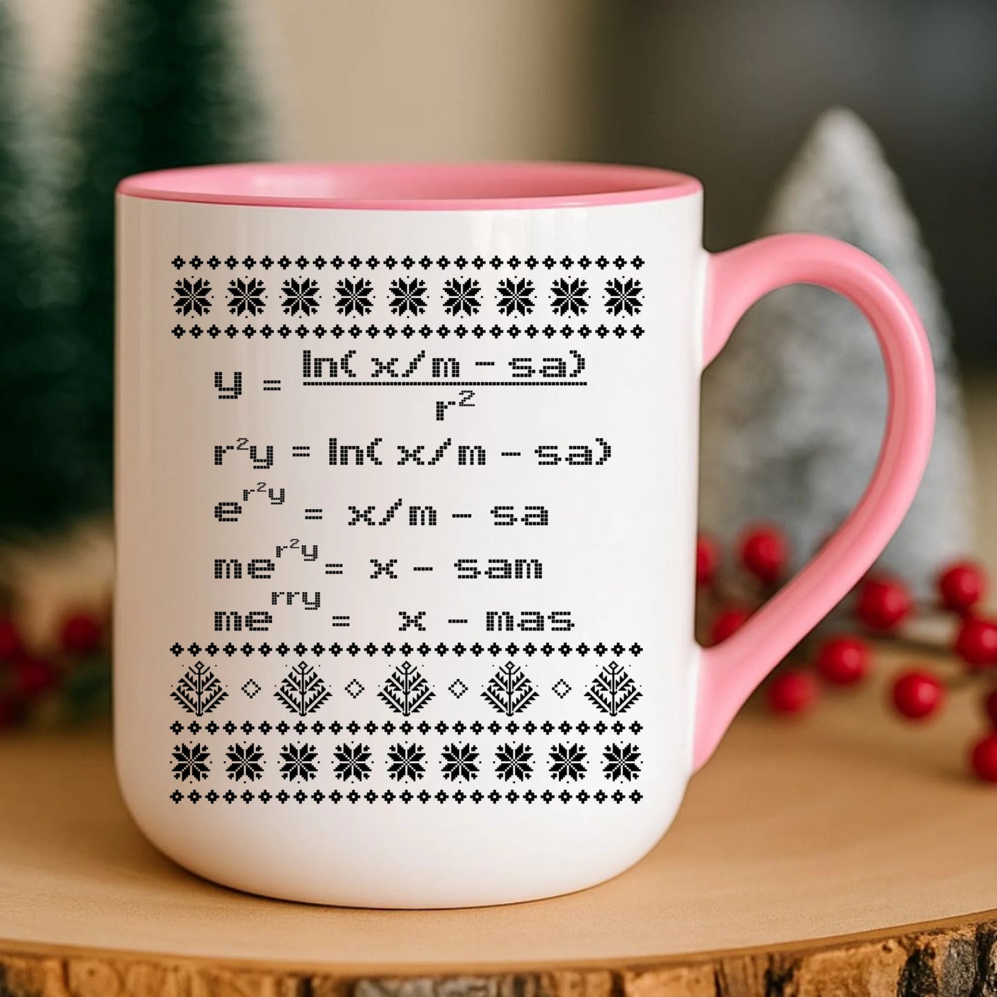 Kubek elegant świąteczny - Zadanie matematyczne BN108 - StoryCups.pl