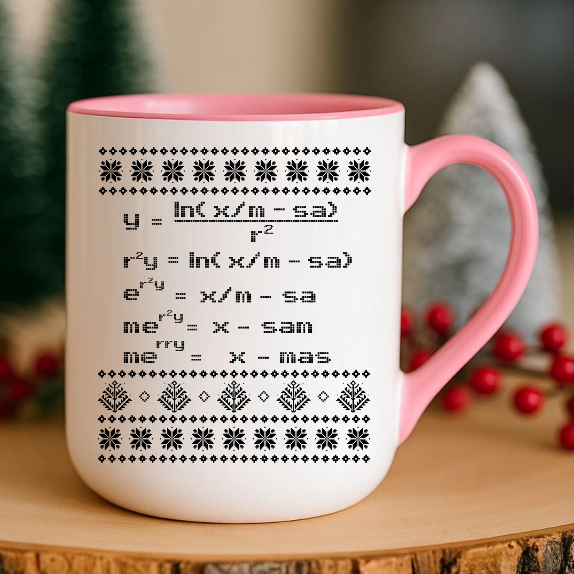 Kubek elegant świąteczny - Zadanie matematyczne BN108 - StoryCups.pl