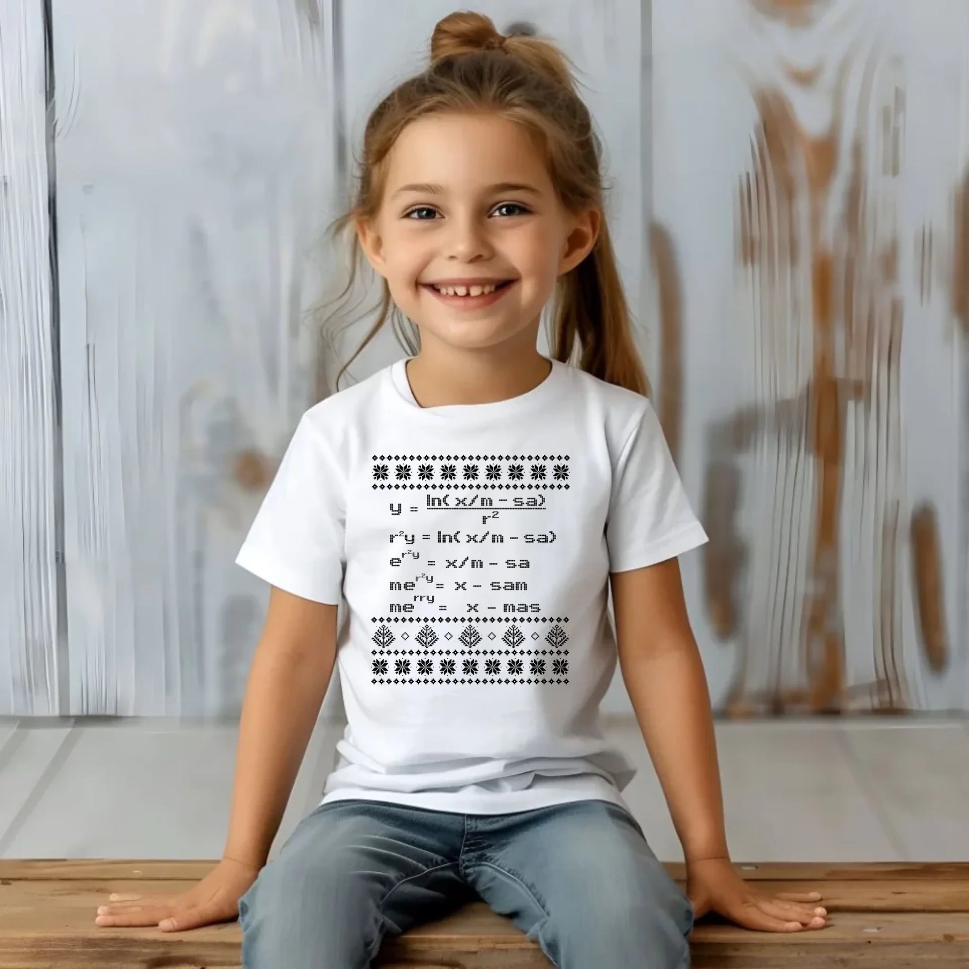 Koszulka dziecięca świąteczna - Zadanie matematyczne BN108 - StoryCups.pl